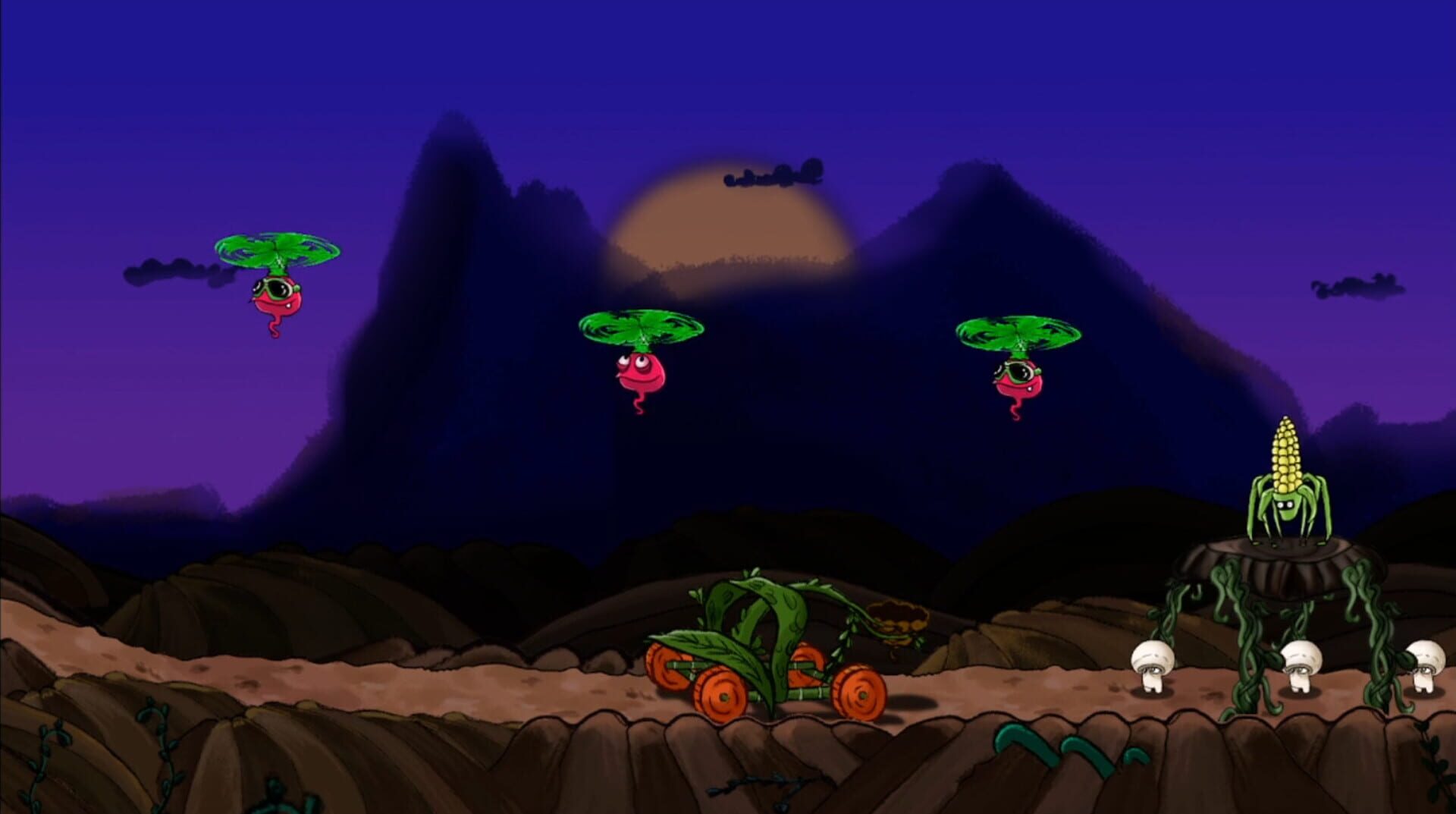 Veggie Menace - Screenshot