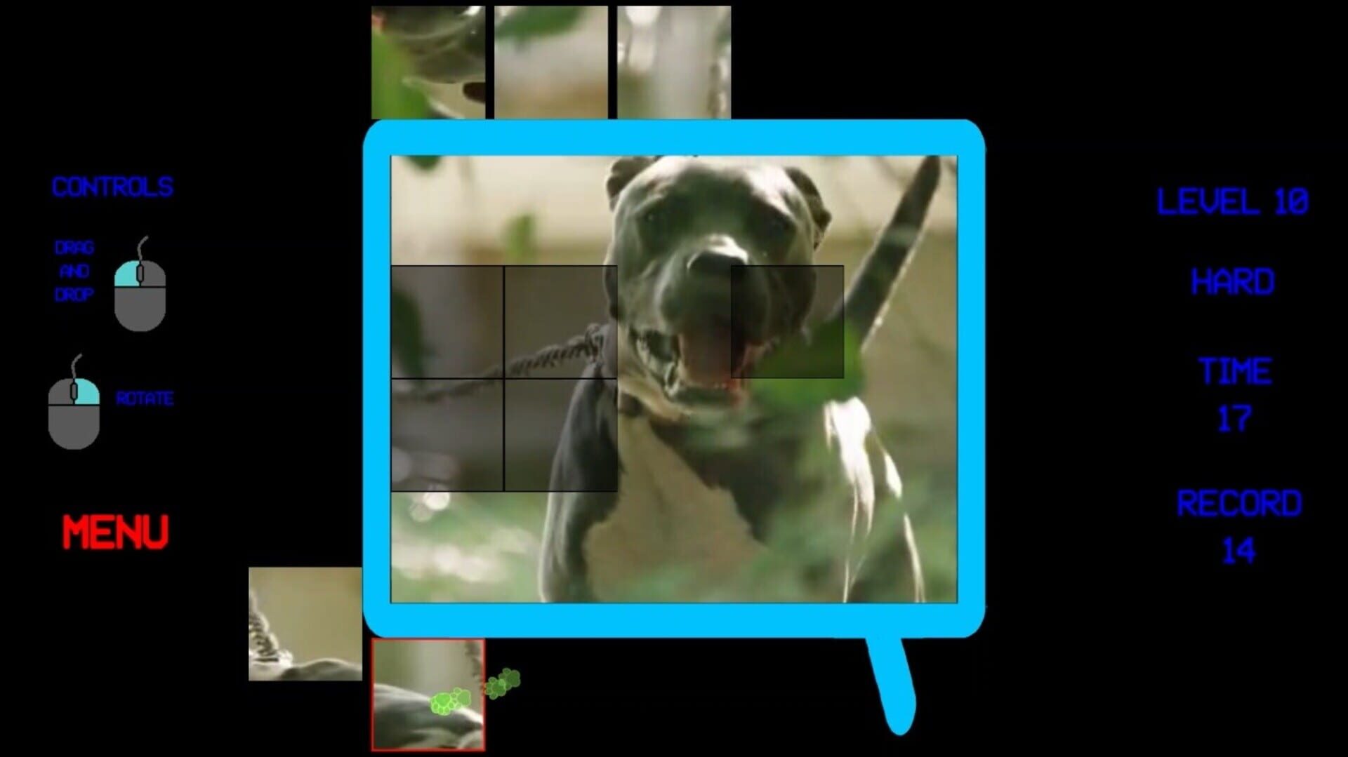Dogs Cyberpuzzle - Screenshot