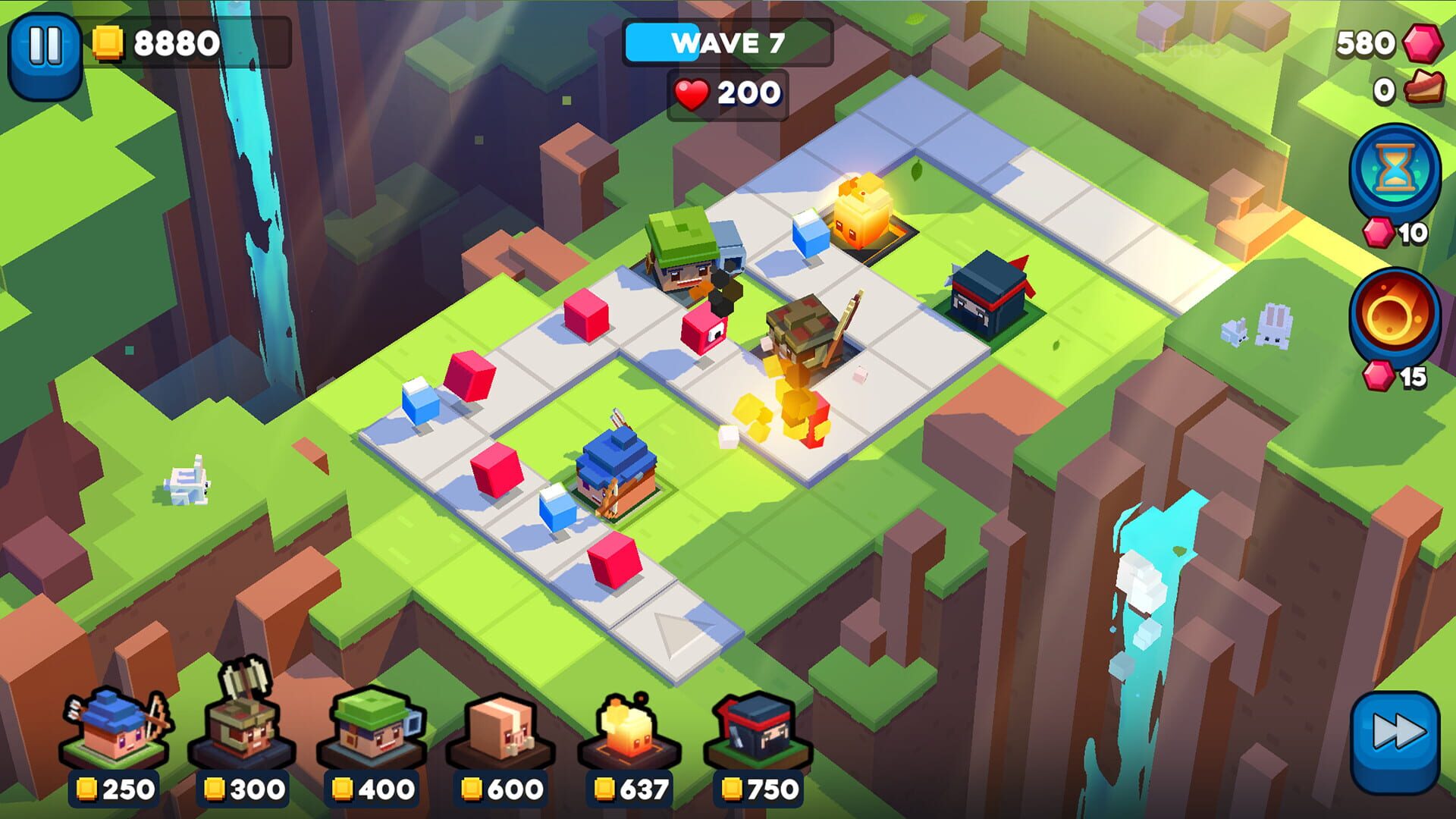 Defend the Bits TD - Screenshot