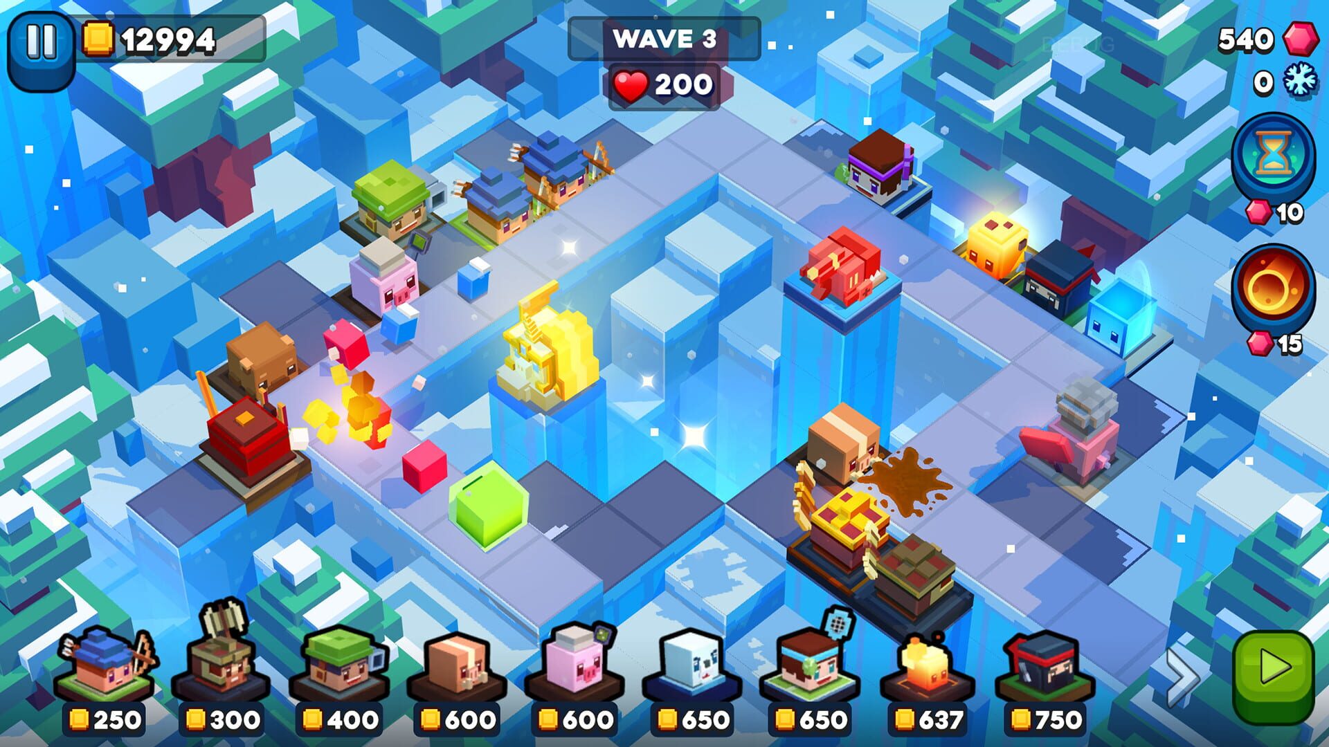 Defend the Bits TD - Screenshot