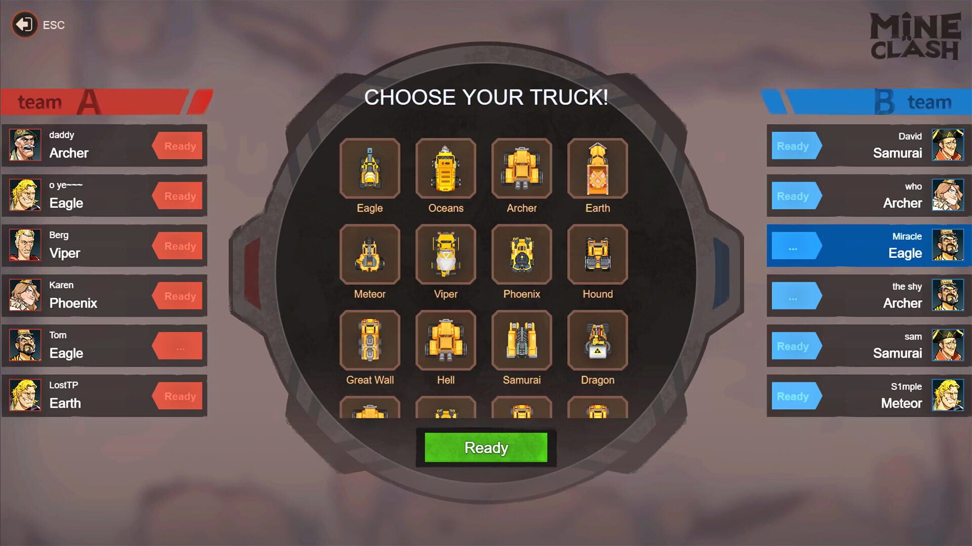 Mine Clash - Screenshot