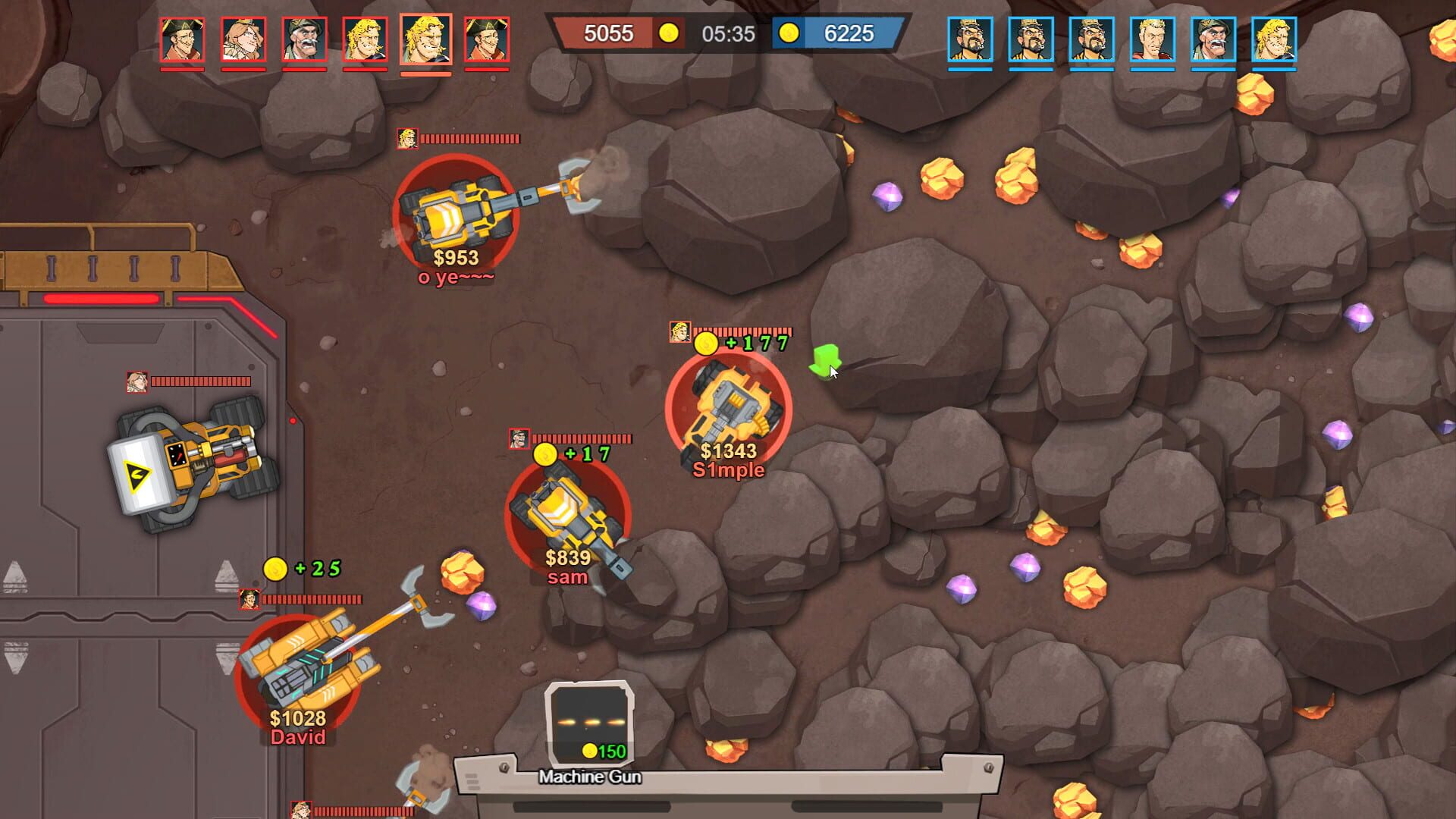 Mine Clash - Screenshot