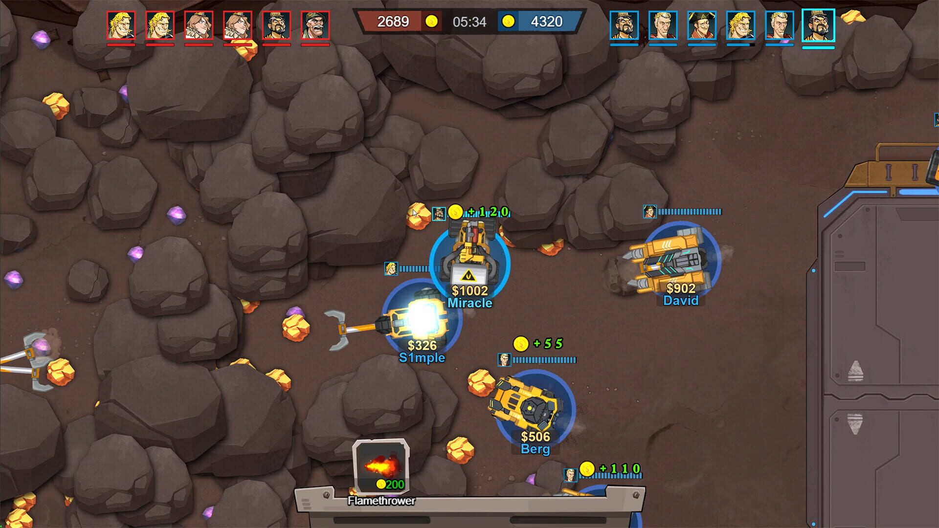 Mine Clash - Screenshot