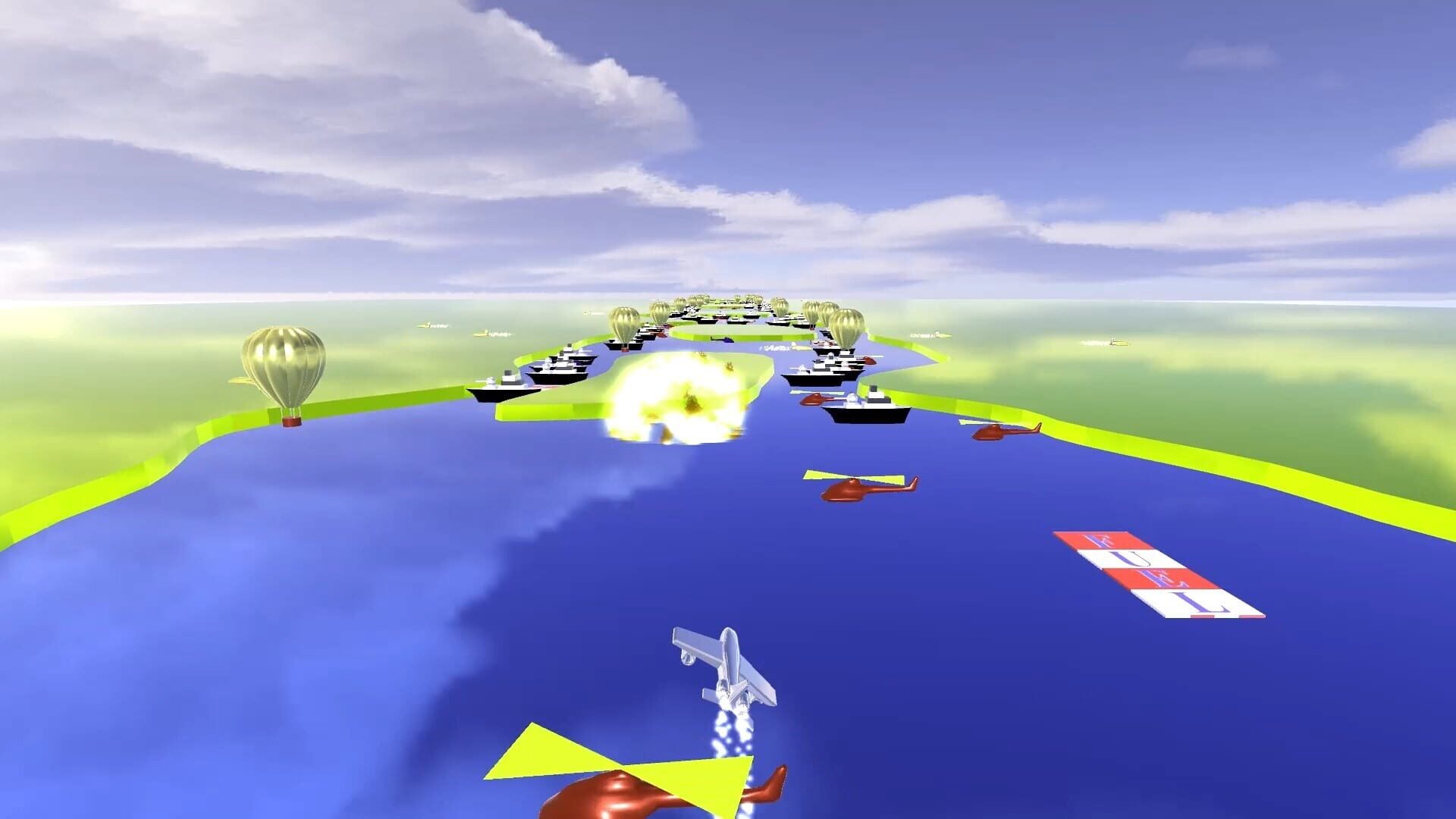 River Raid 3D - Screenshot