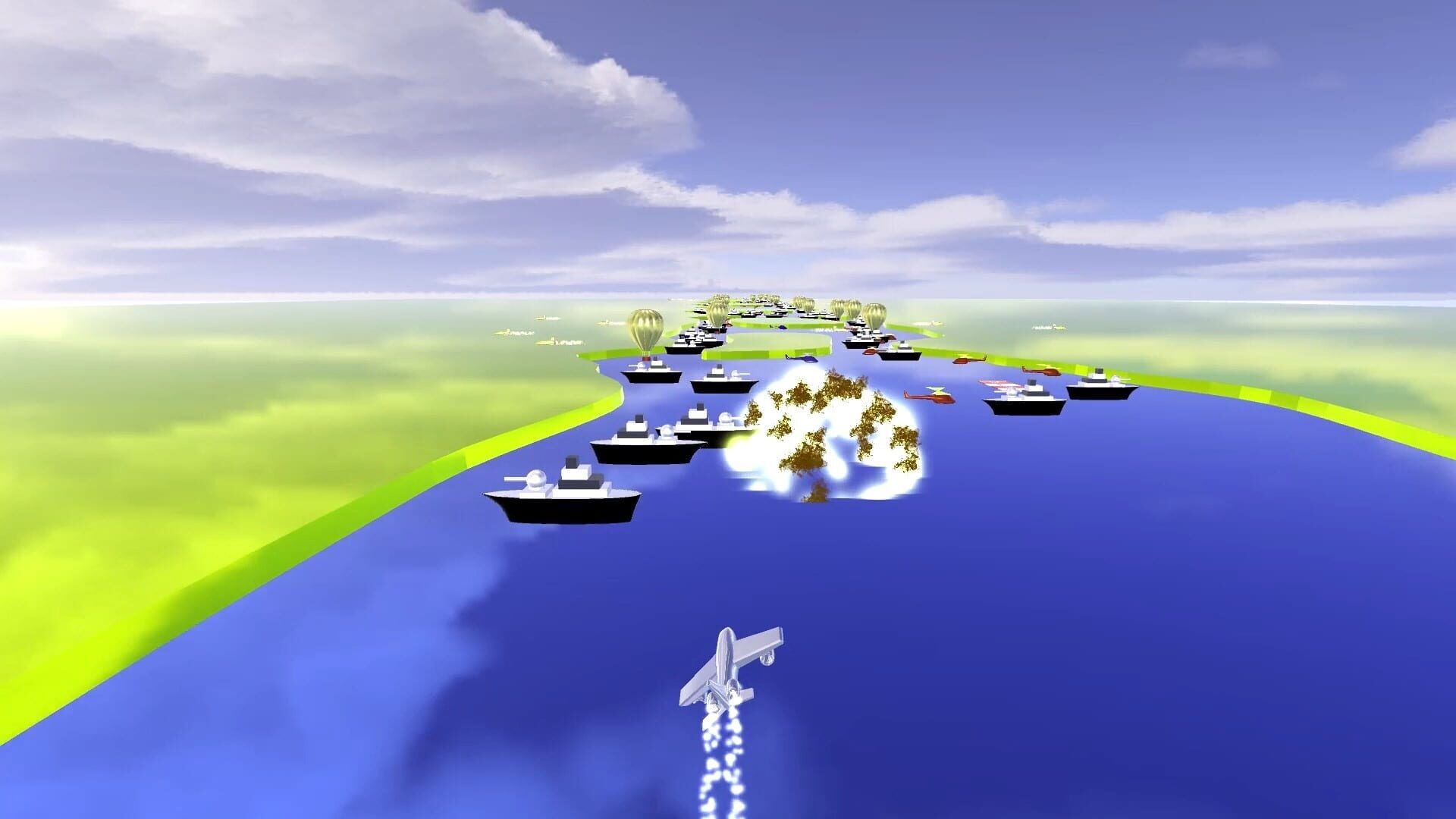 River Raid 3D - Screenshot
