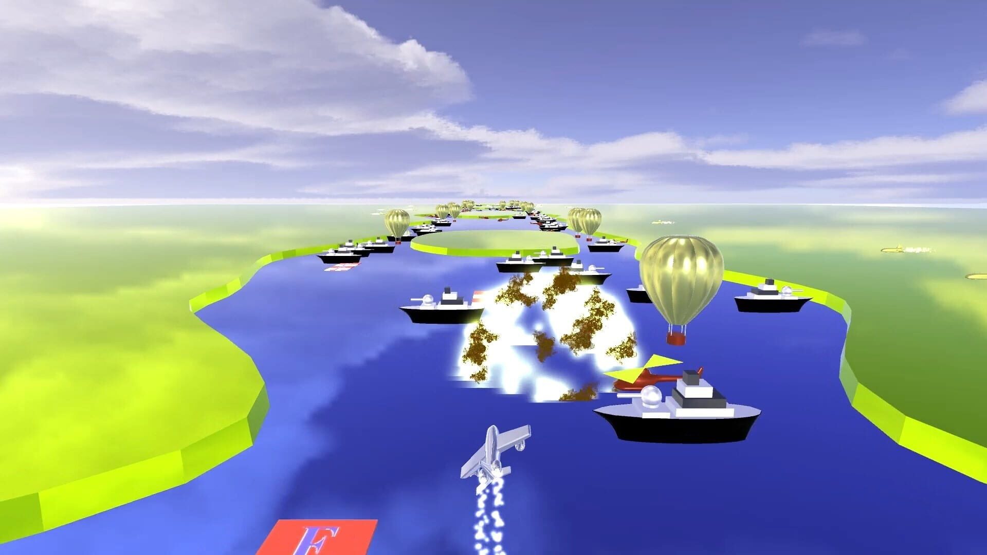 River Raid 3D - Screenshot
