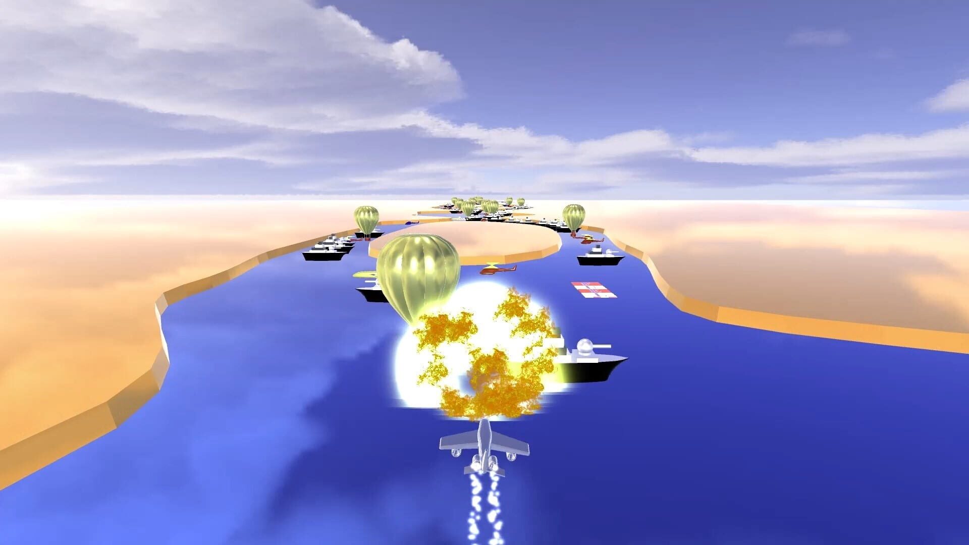 River Raid 3D - Screenshot