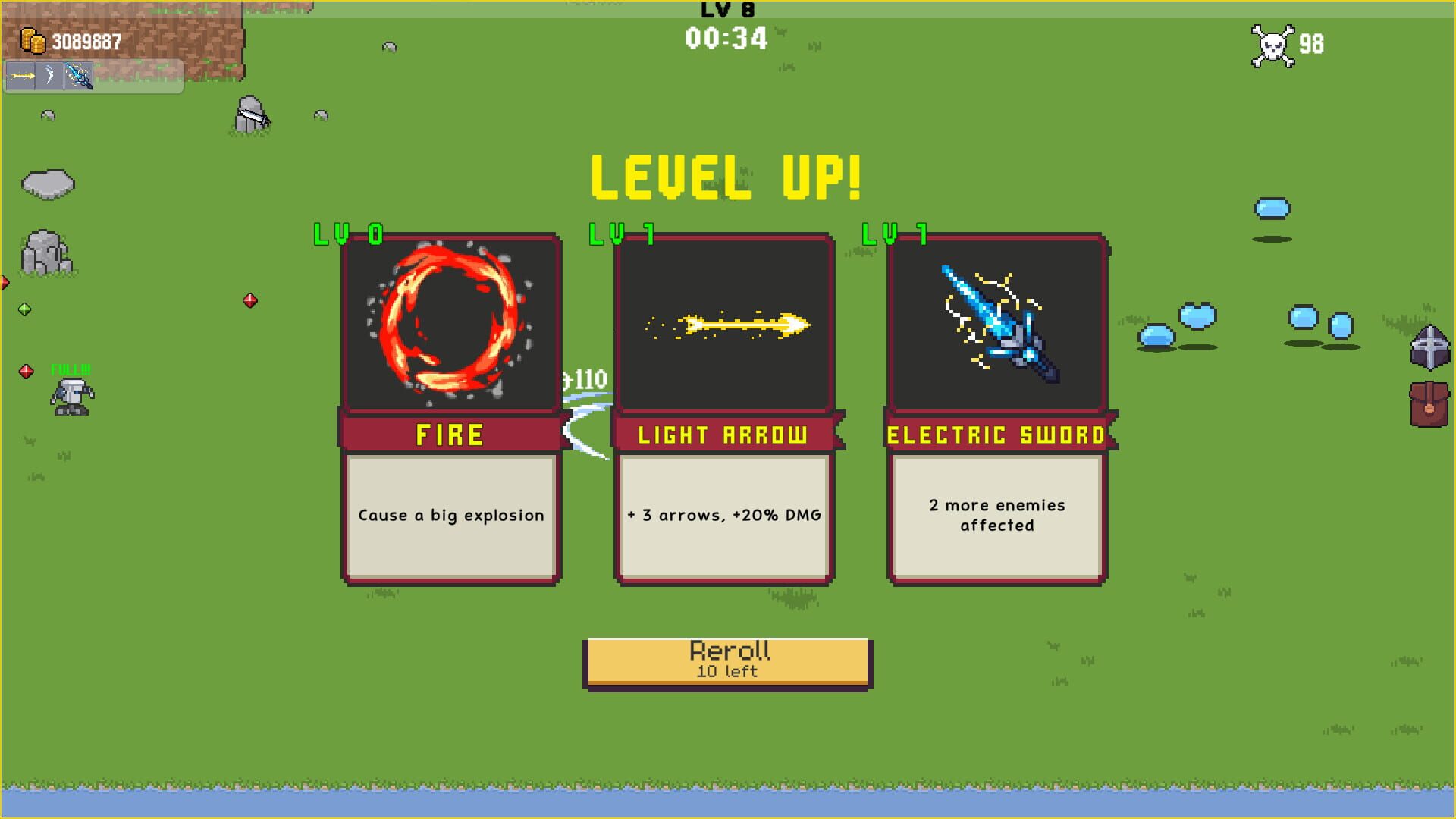 Pixel Survivors: Roguelike - Screenshot