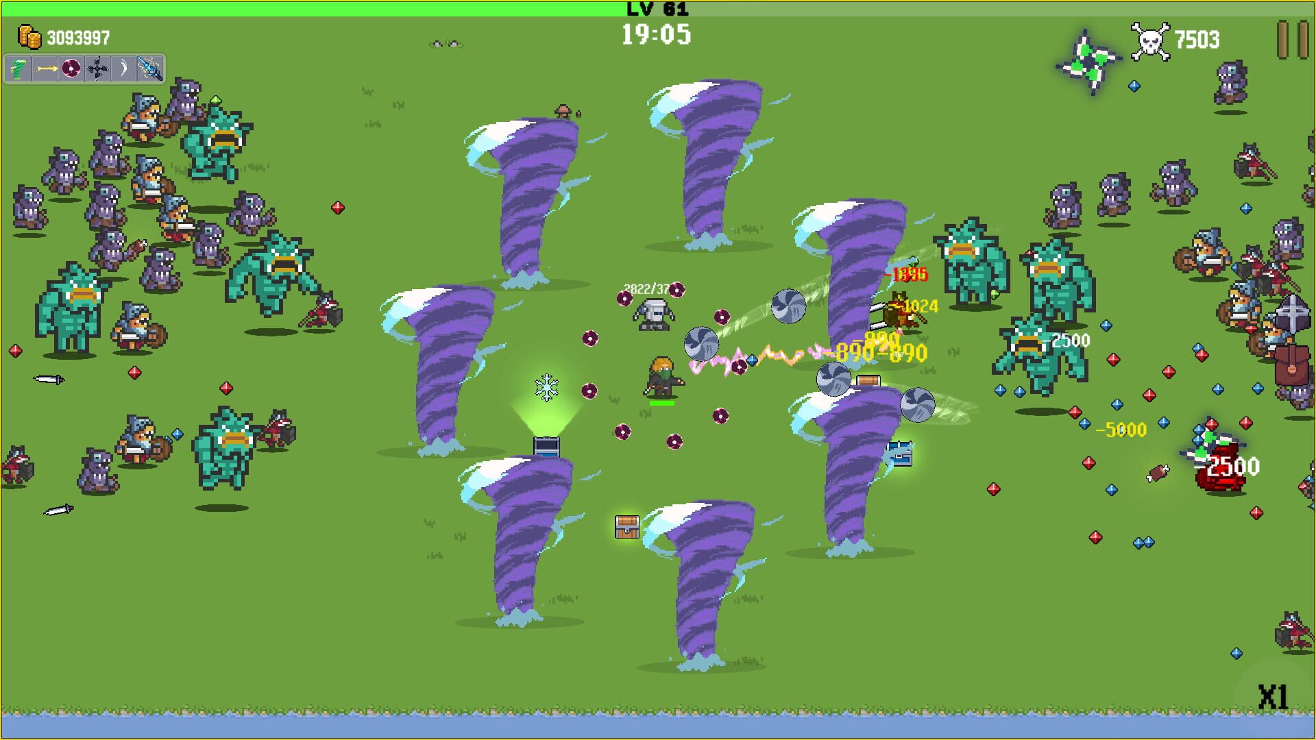 Pixel Survivors: Roguelike - Screenshot