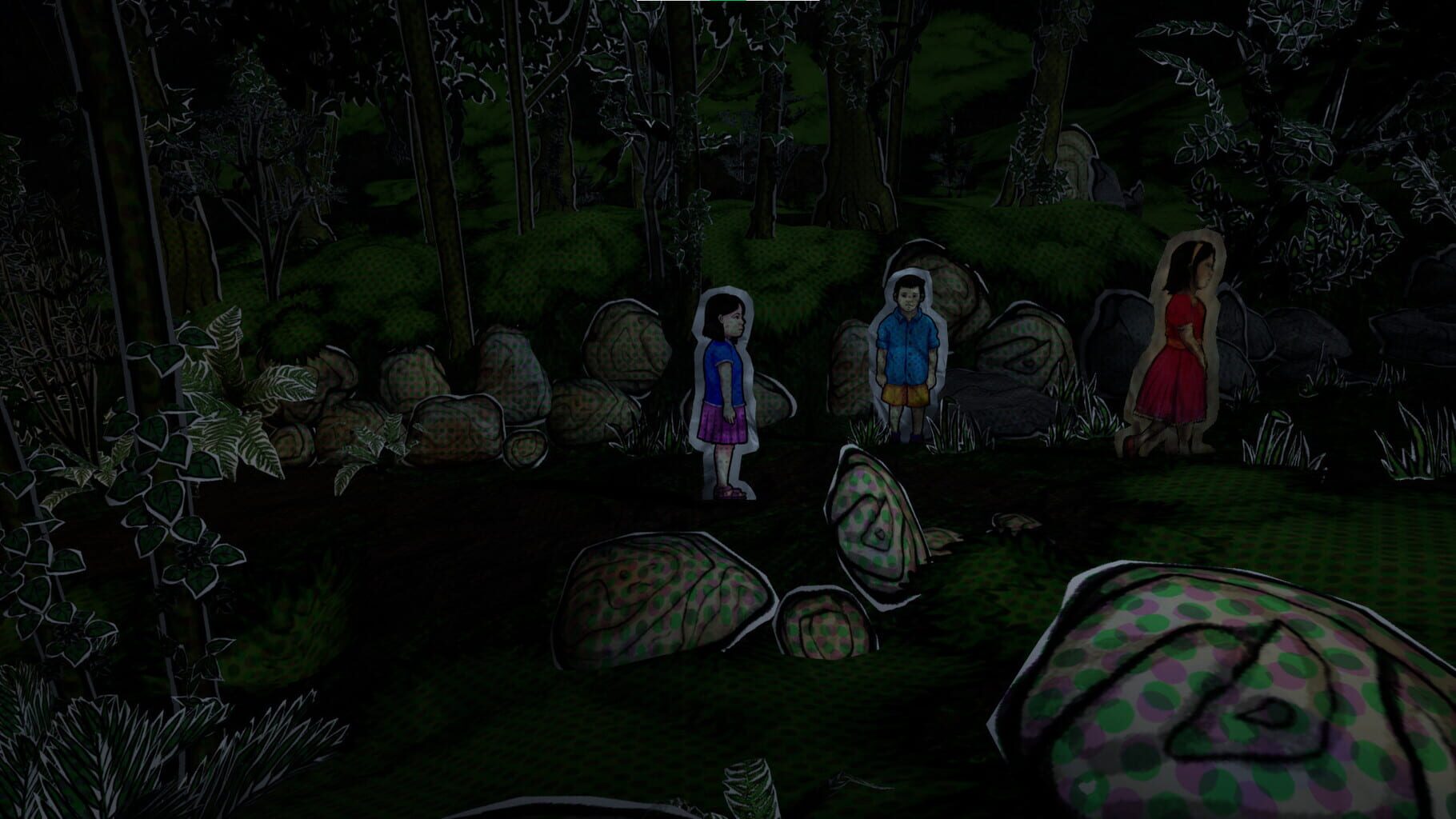 Paper Ghost Stories: Third Eye Open screenshot