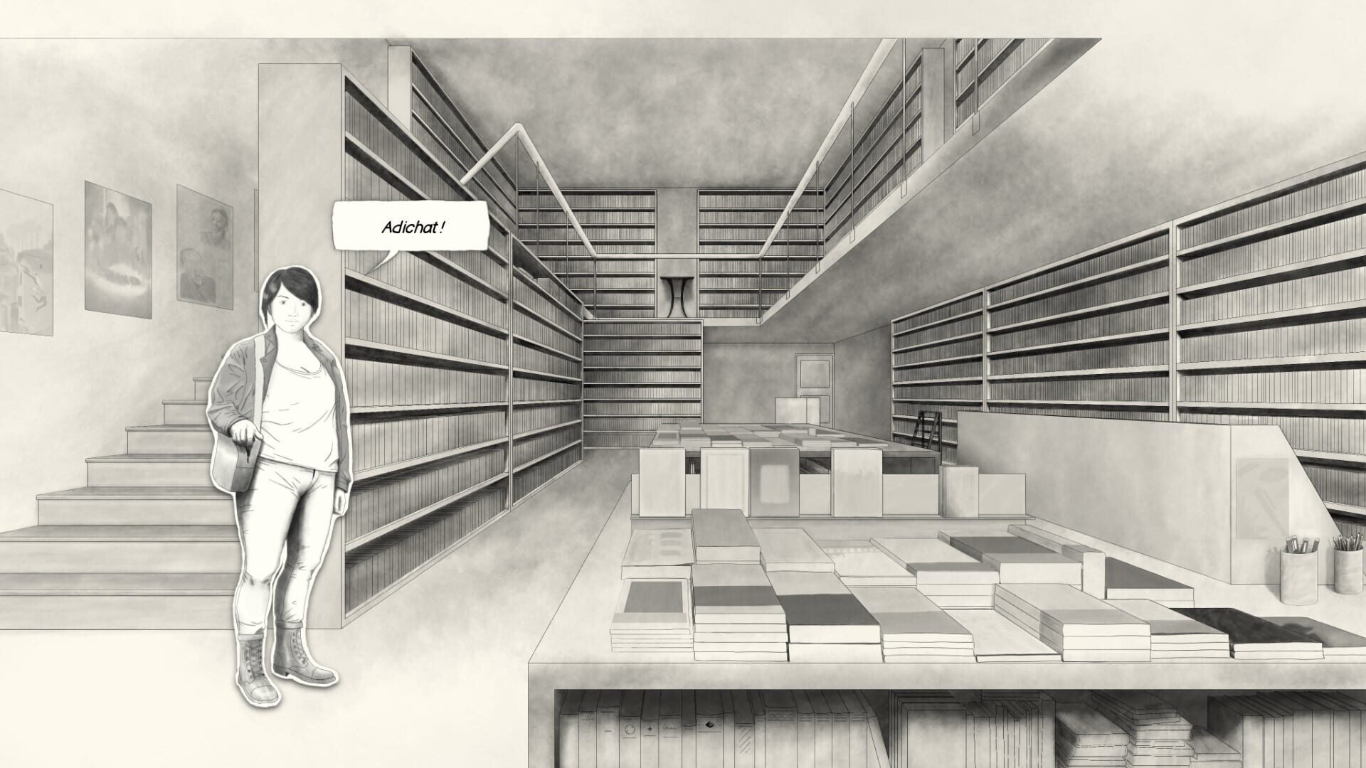 In Your Books - Screenshot