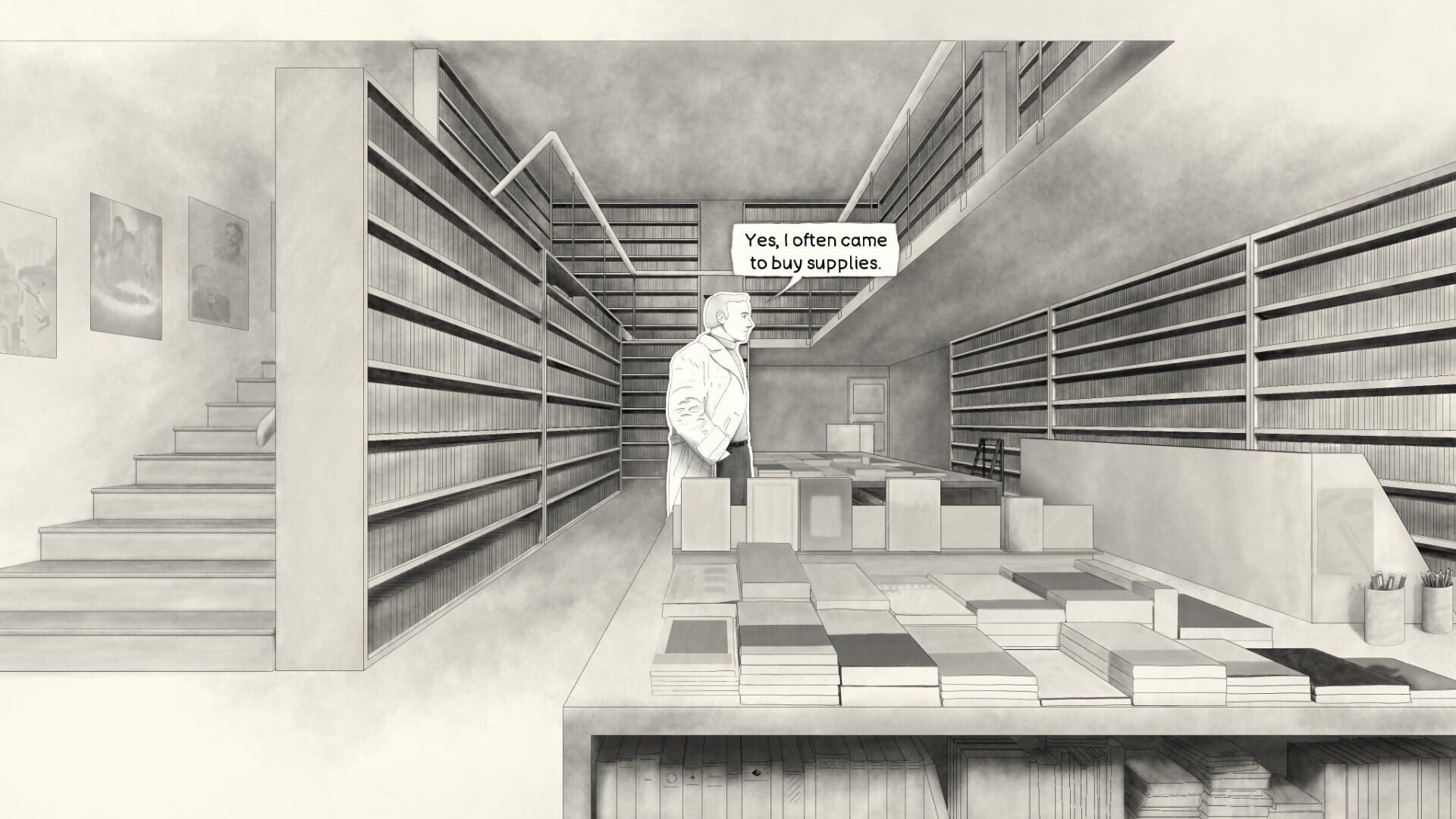 In Your Books - Screenshot