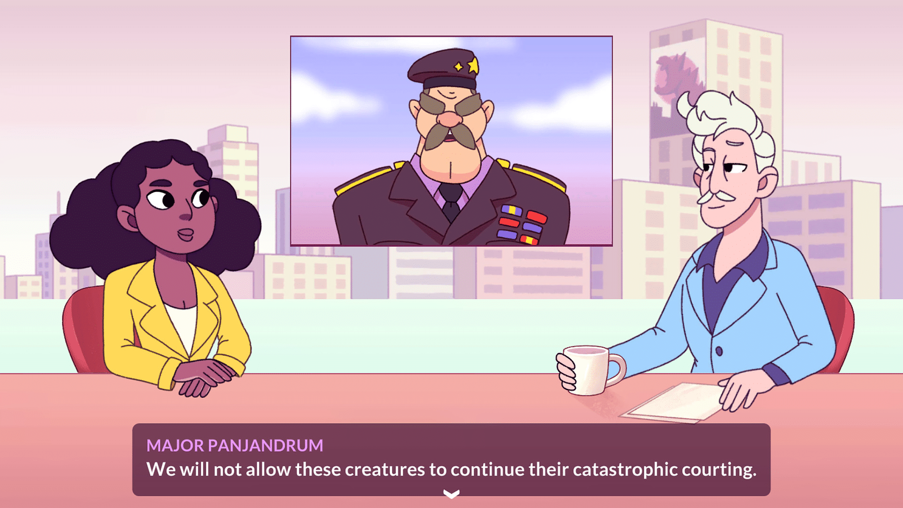 Kaichu: The Kaiju Dating Sim screenshot