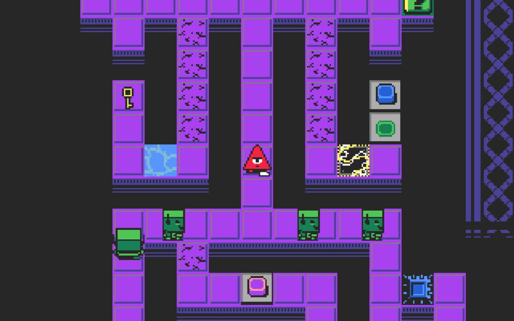 Mr. Triangle's Maze - Screenshot