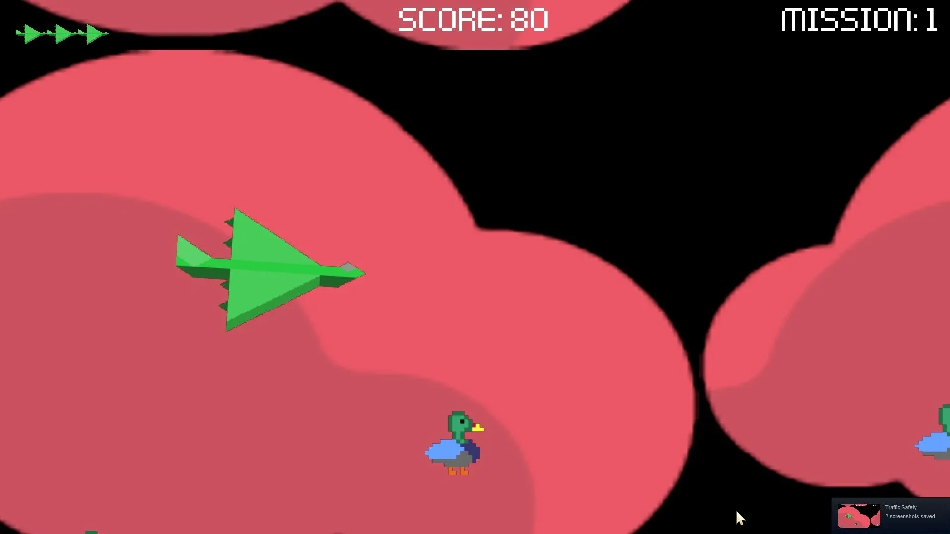 Traffic Safety: Air Scrambled Hard