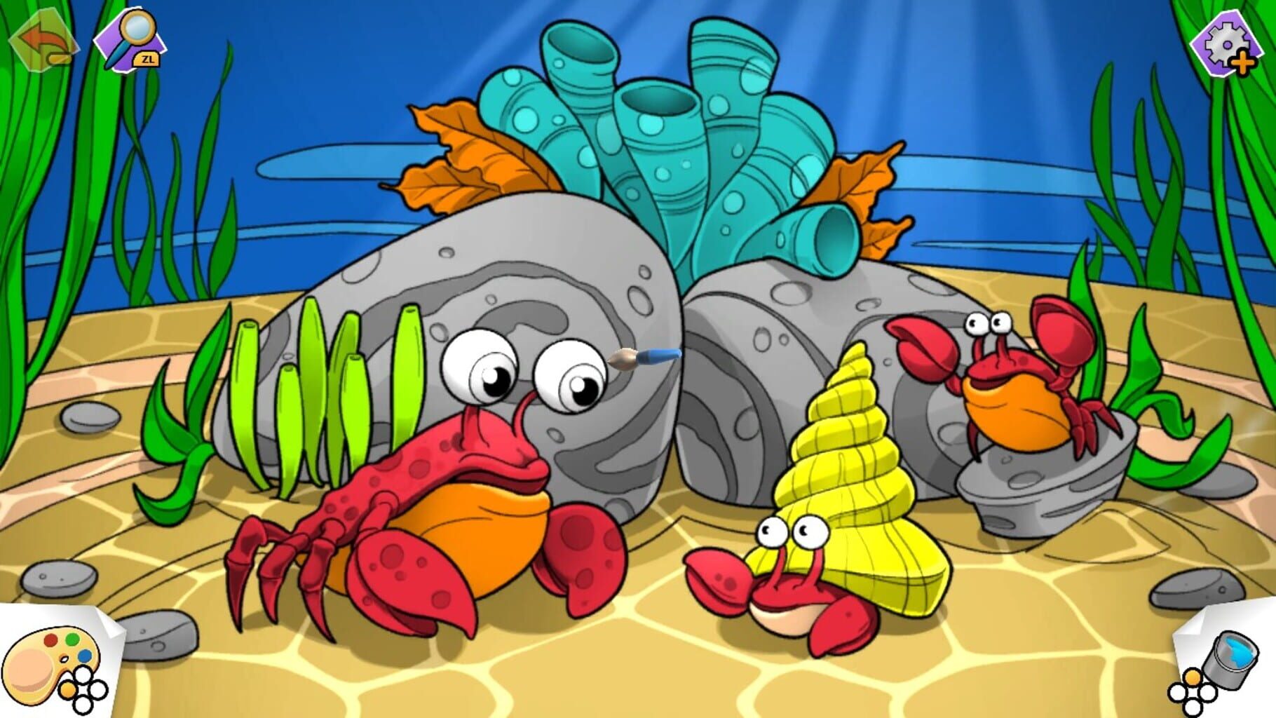 Coloring Book: Ocean Animals screenshot