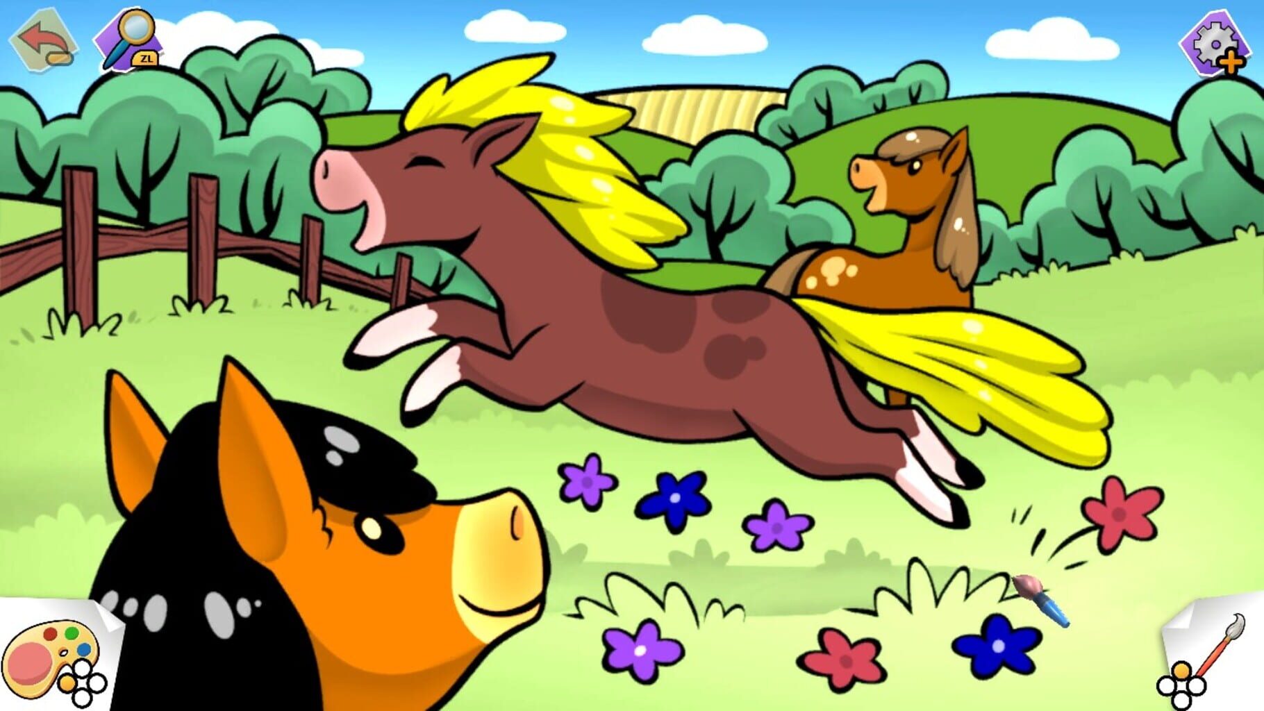 Coloring Book: Farm Life screenshot