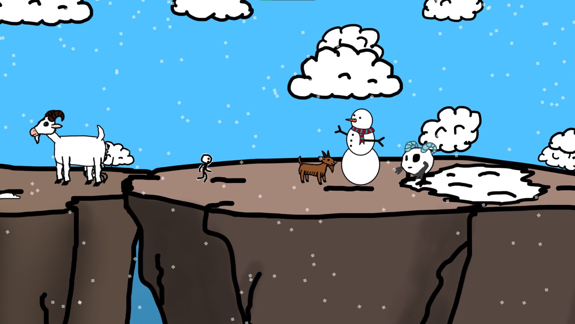 Polar Bear Riding A Ninja - Screenshot