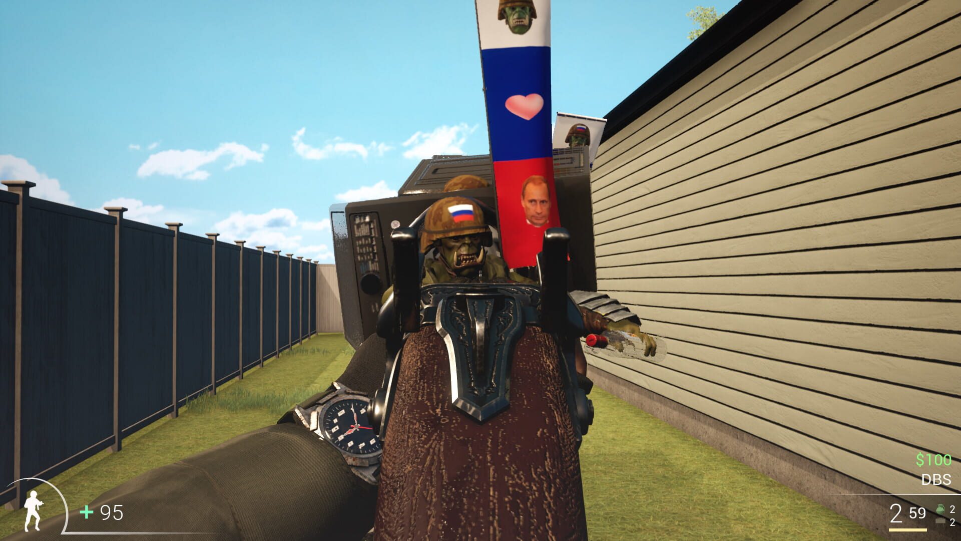 Putin Orcs Defender - Screenshot