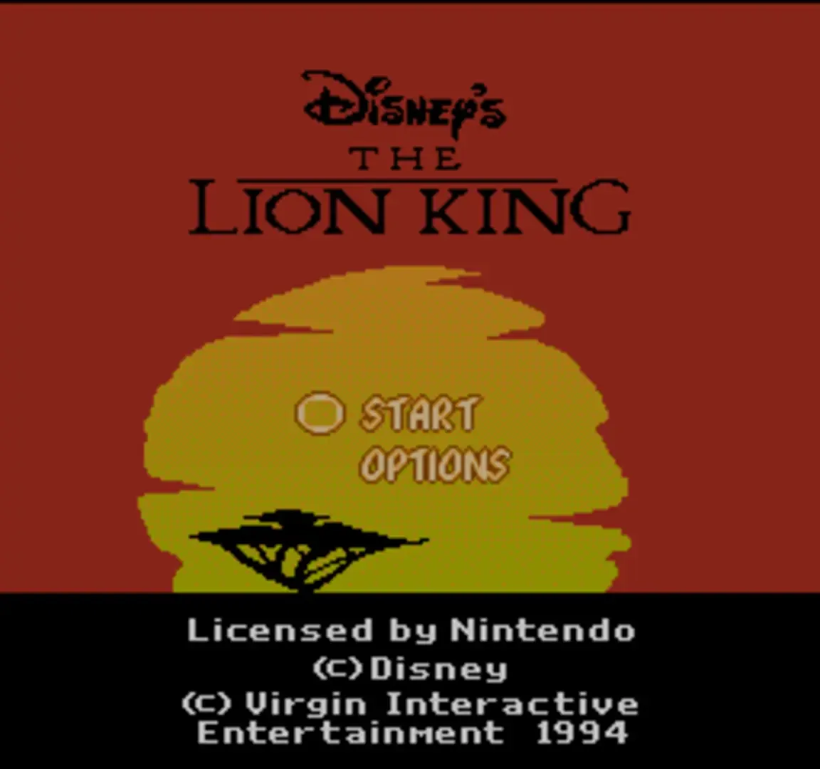 Captura de pantalla - Disney's The Lion King