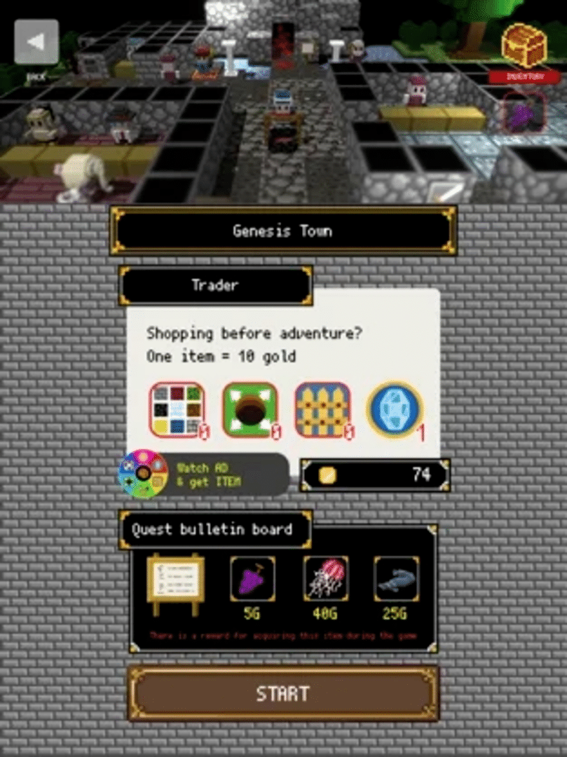 Dungeon and the Hole screenshot