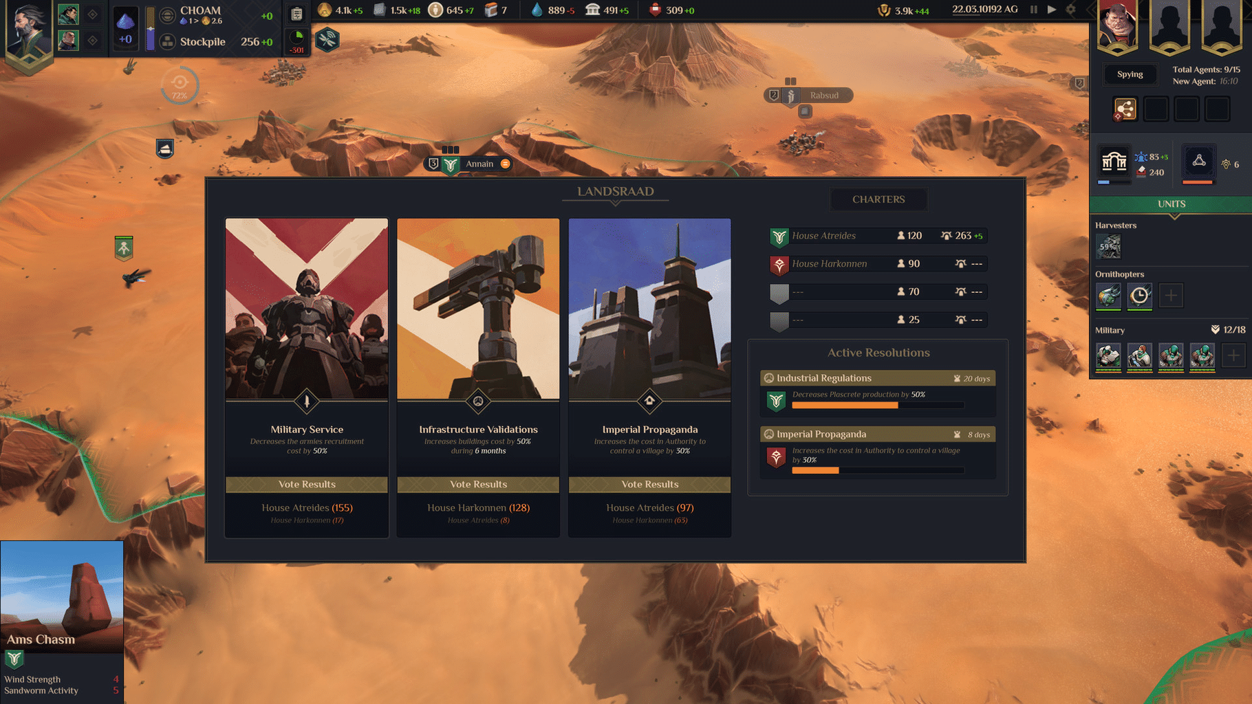 Dune: Spice Wars screenshot