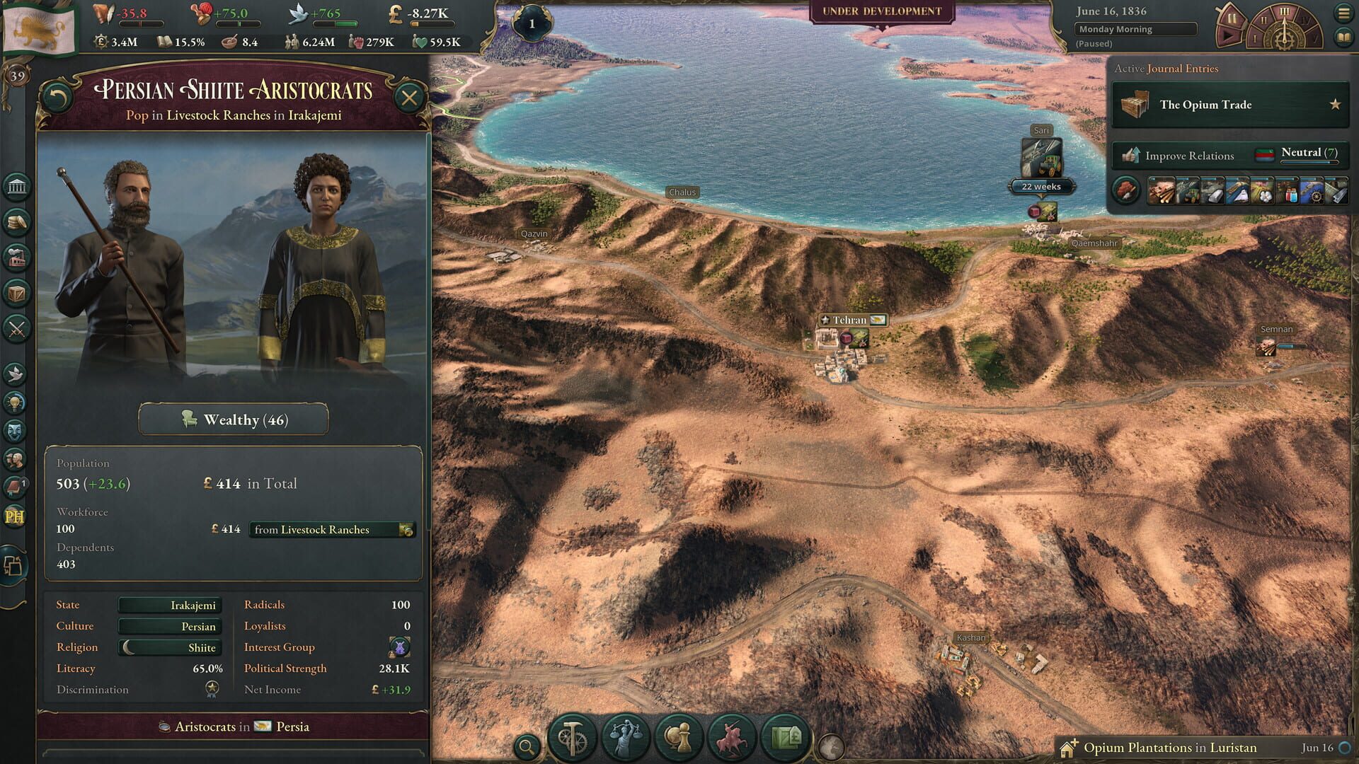 Victoria 3 screenshot