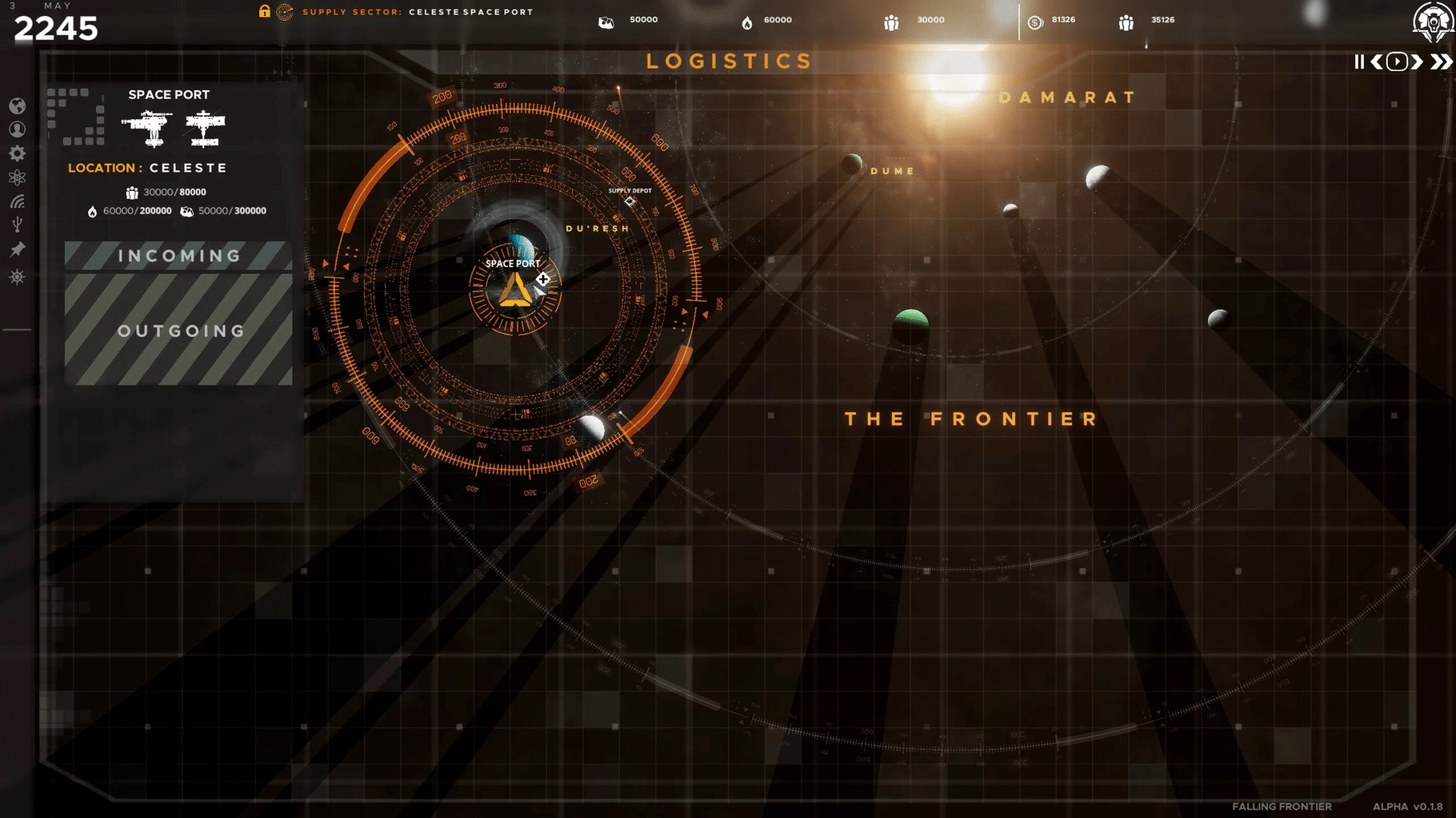 Falling Frontier screenshot