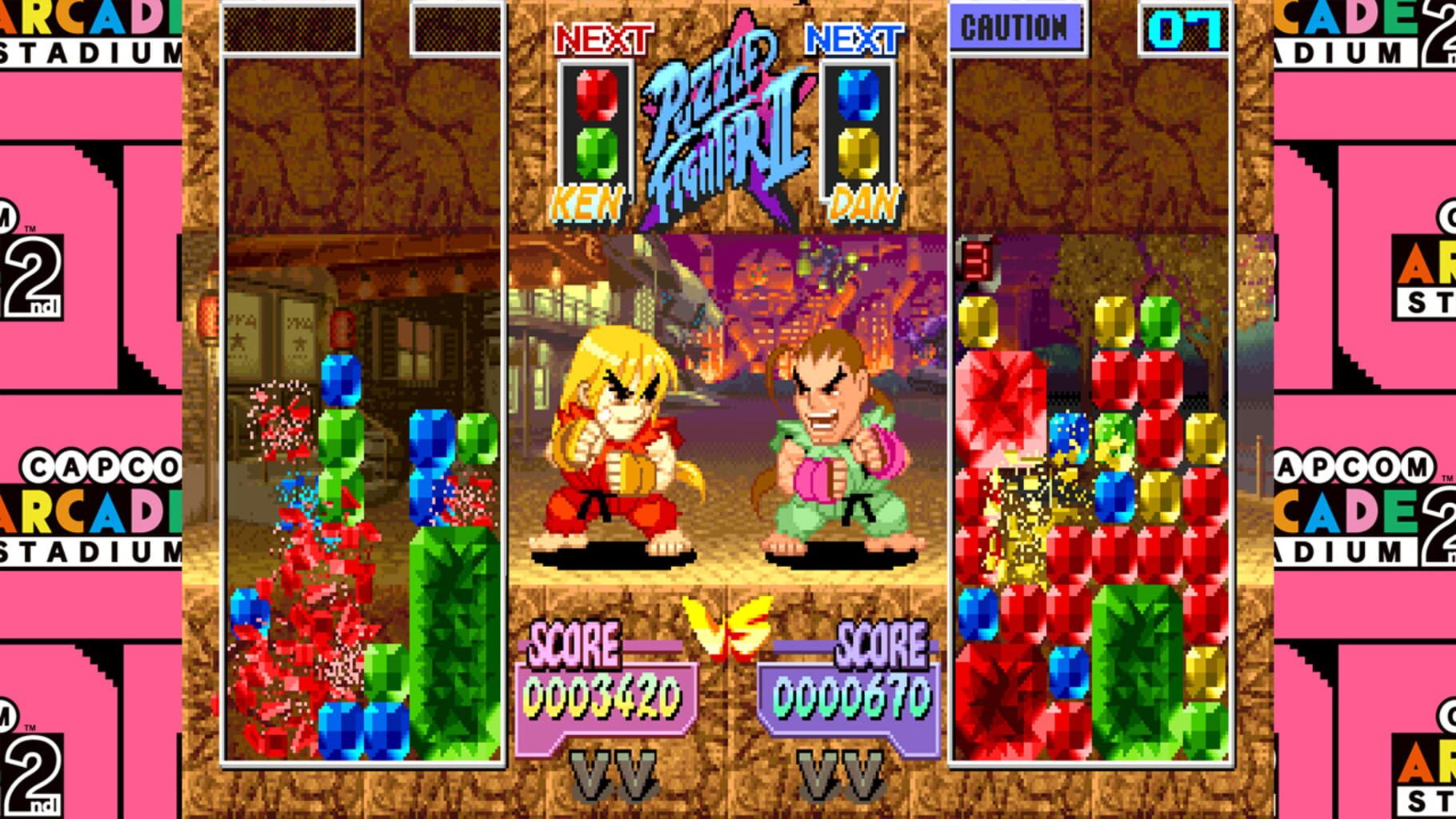 Capcom Arcade 2nd Stadium: Super Puzzle Fighter II Turbo screenshot