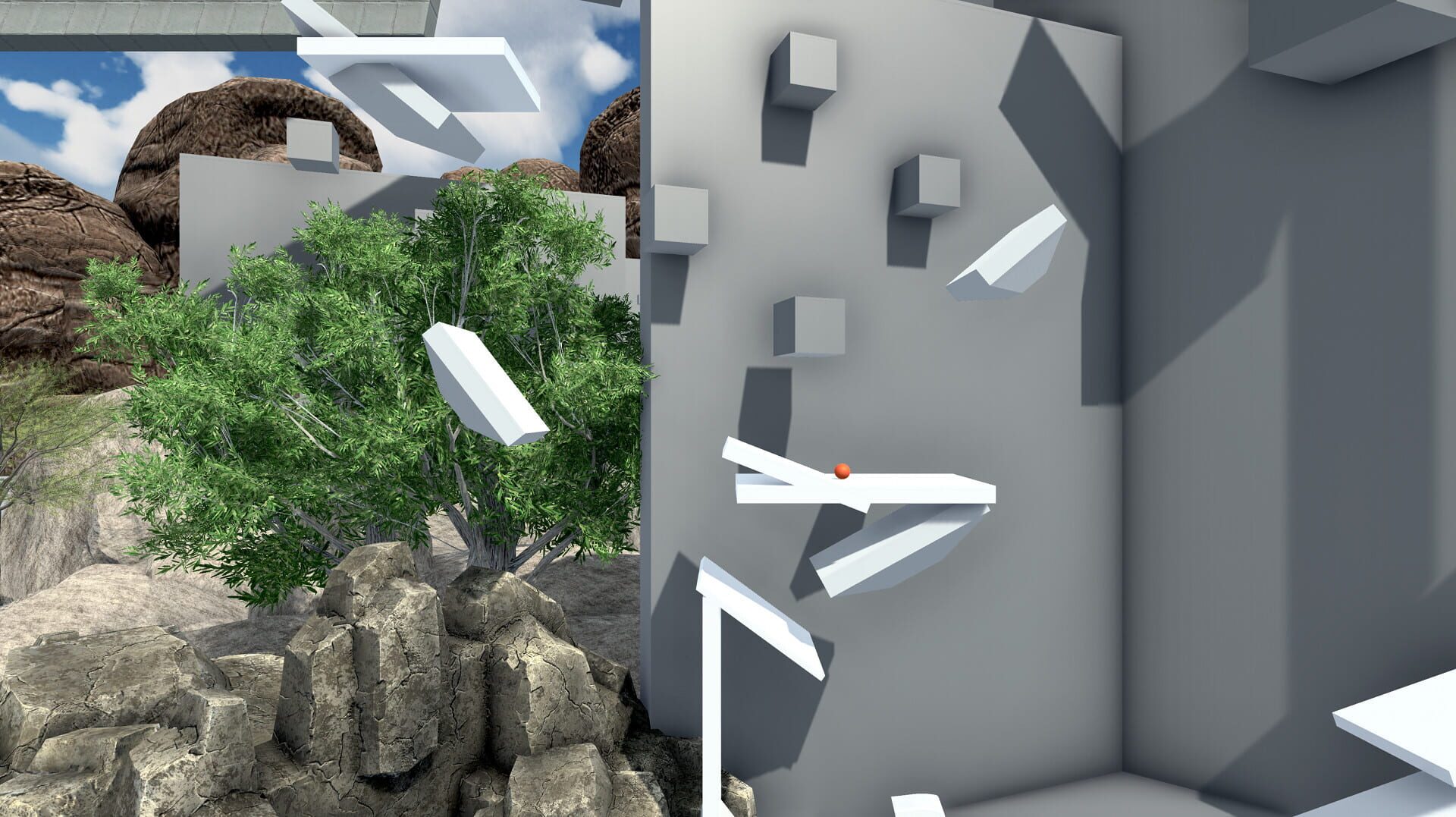 Ball With Pistons - Screenshot