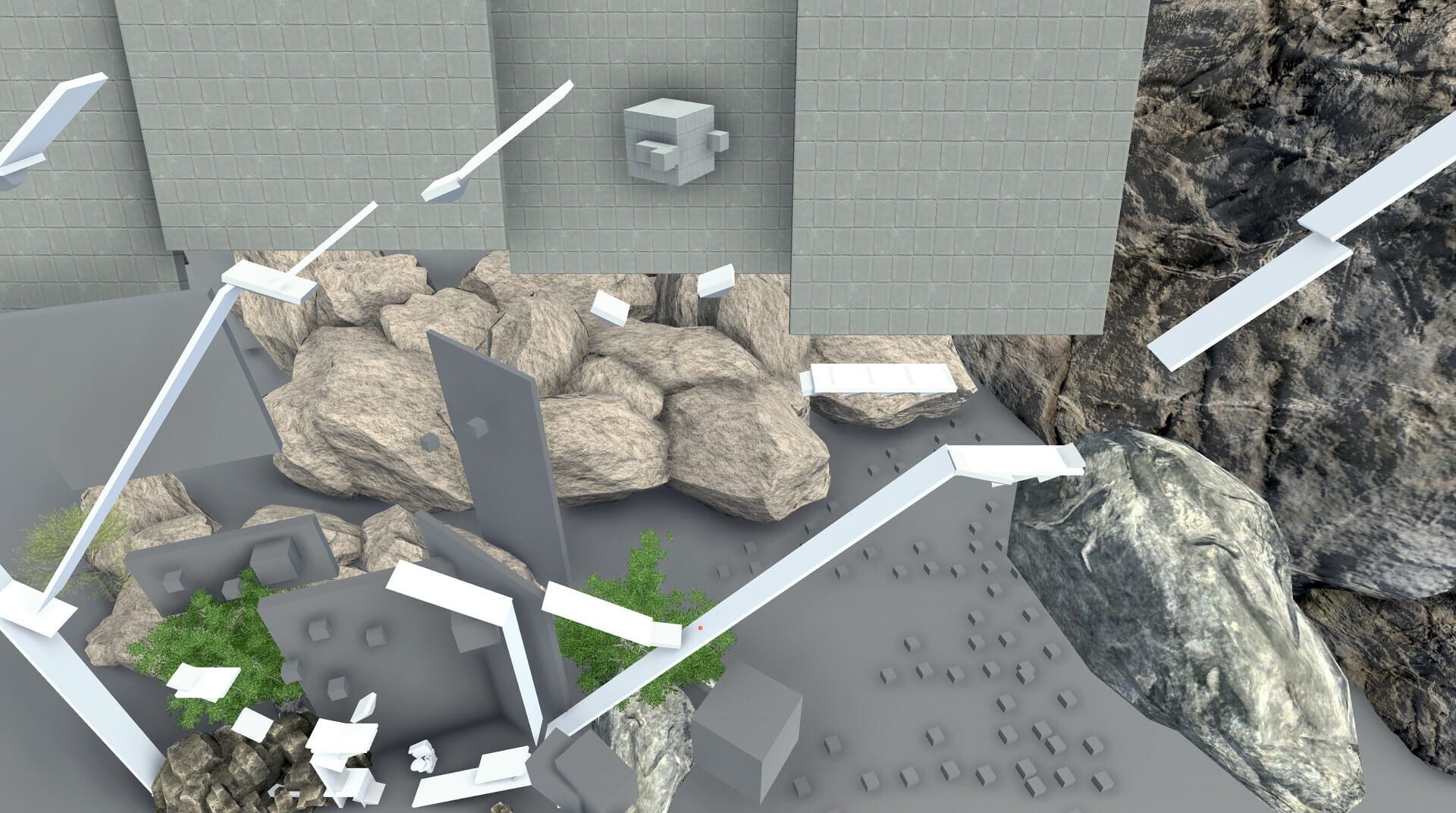 Ball With Pistons - Screenshot