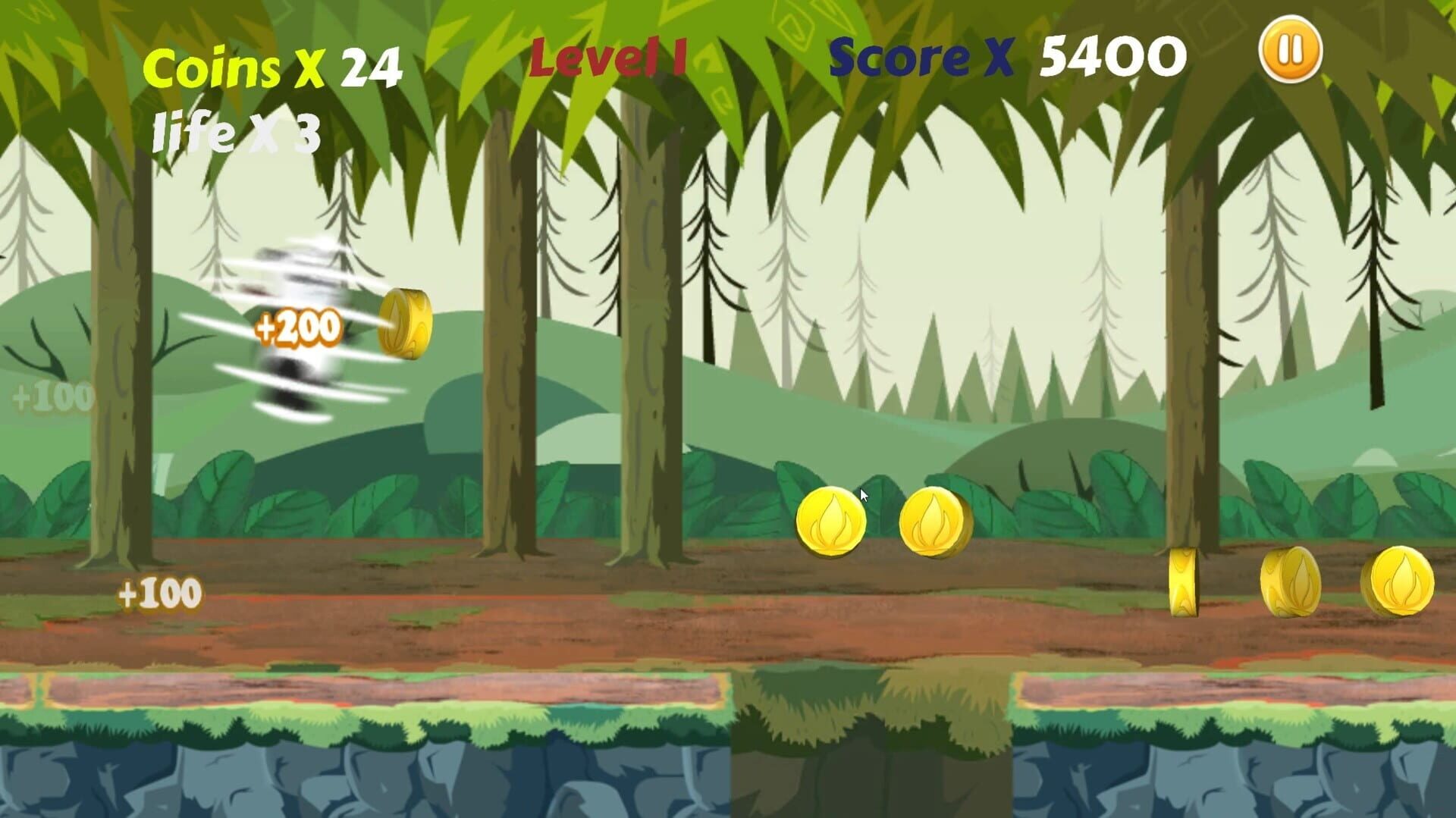 Panda Parkour - Screenshot