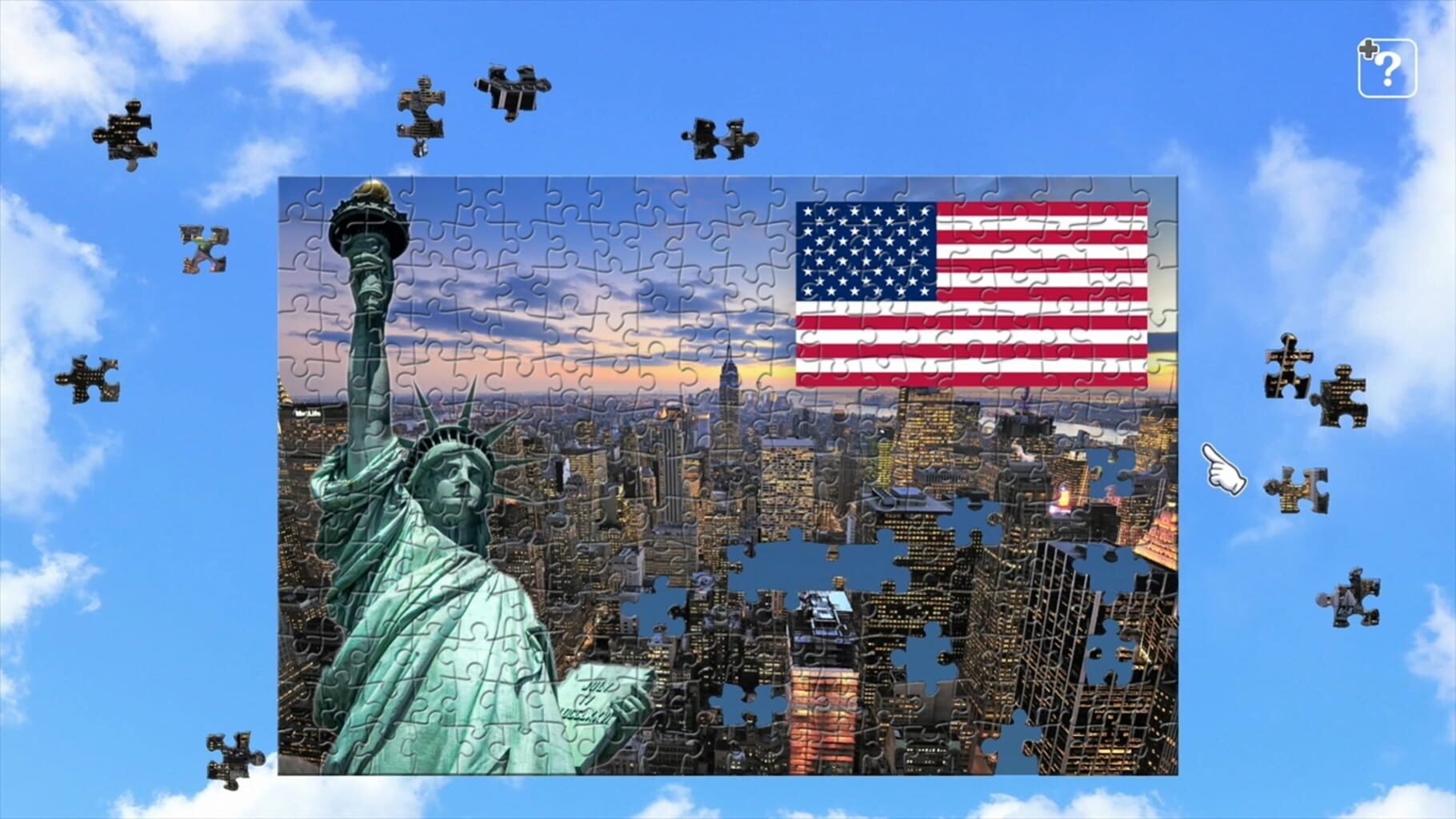 Jigsaw Masterpieces: Landscapes with Flags of the World - Americas vol.1 screenshot