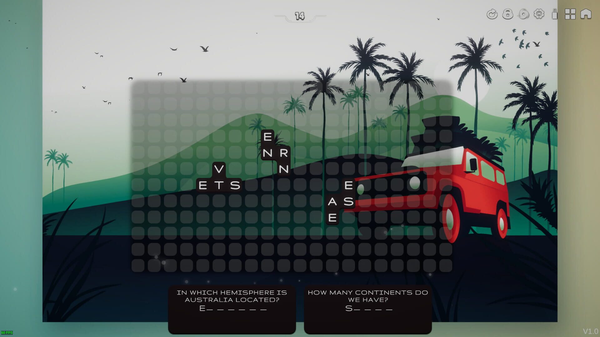 Wordland: Let's Travel - Screenshot