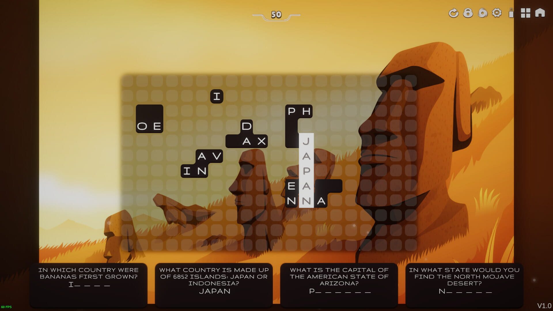 Wordland: Let's Travel - Screenshot