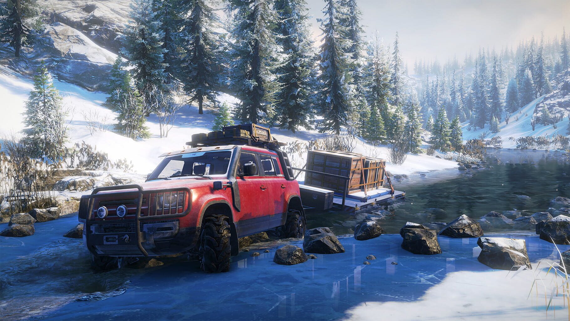 Captura de pantalla - SnowRunner: Land Rover Dual Pack