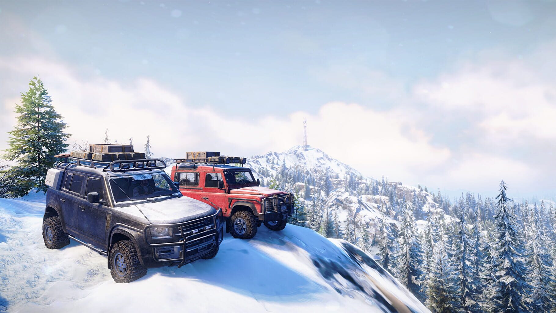 Captura de pantalla - SnowRunner: Land Rover Dual Pack