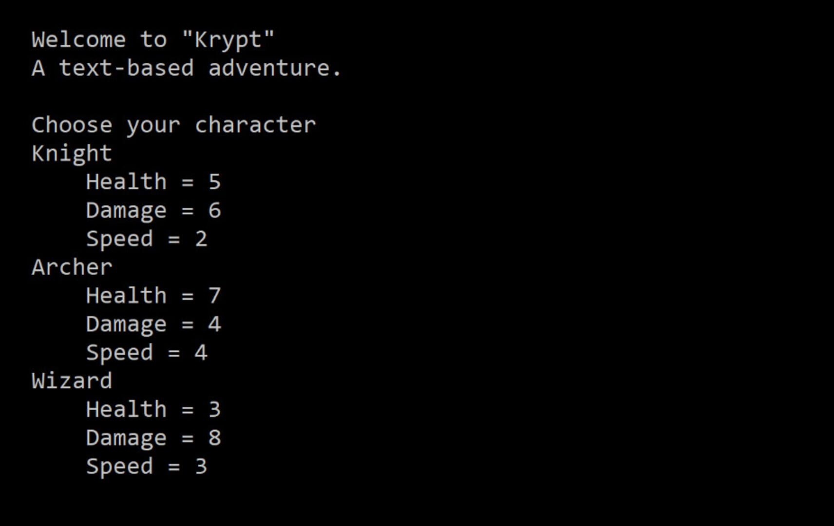 Krypt - Screenshot