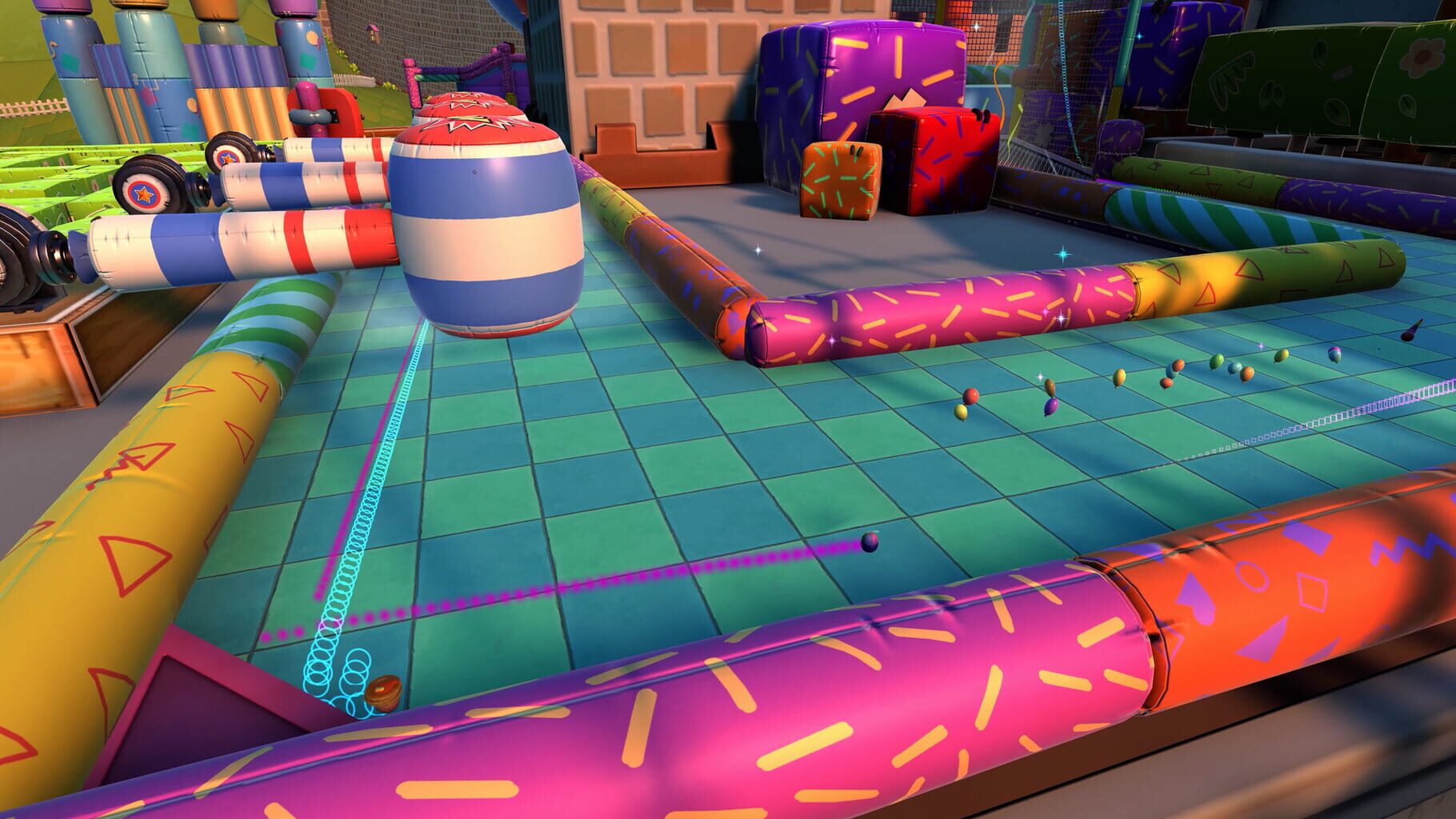 Golf With Your Friends: Bouncy Castle Course screenshot