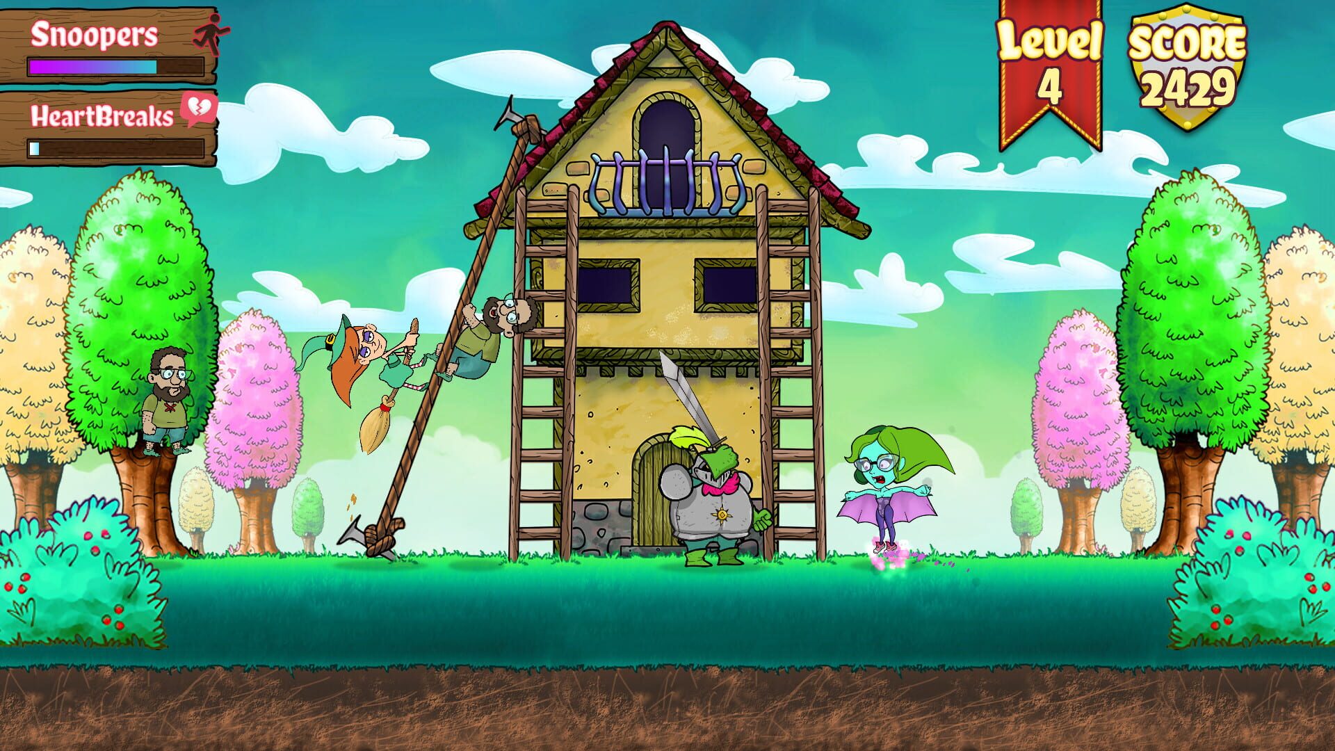Bogdan's HeartQuest: The Invader Slayer - Screenshot