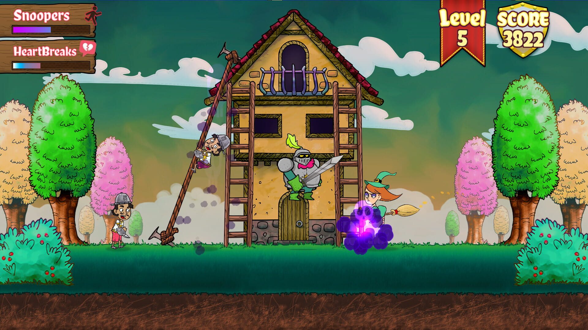 Bogdan's HeartQuest: The Invader Slayer - Screenshot