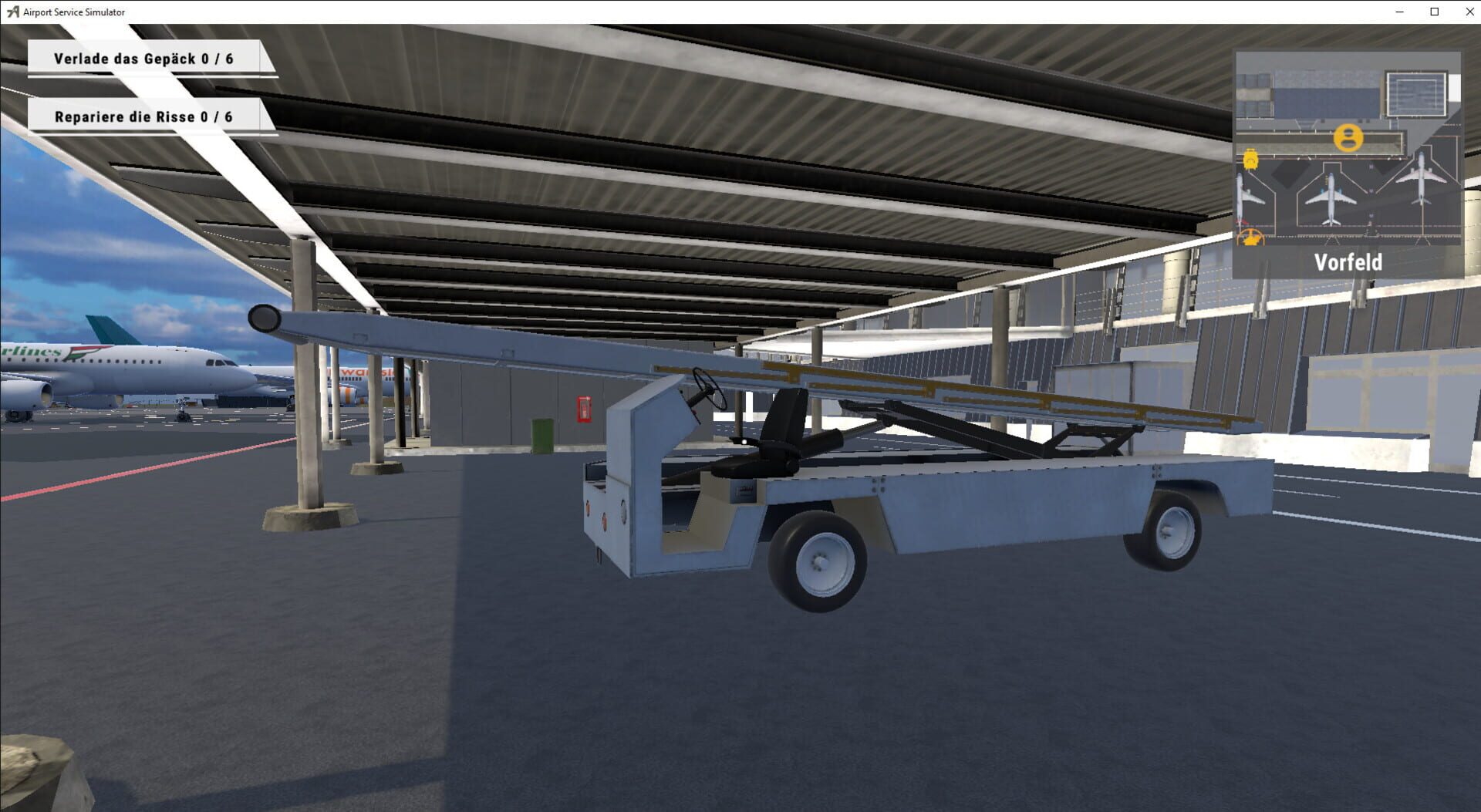 Airport Service Simulator - Screenshot