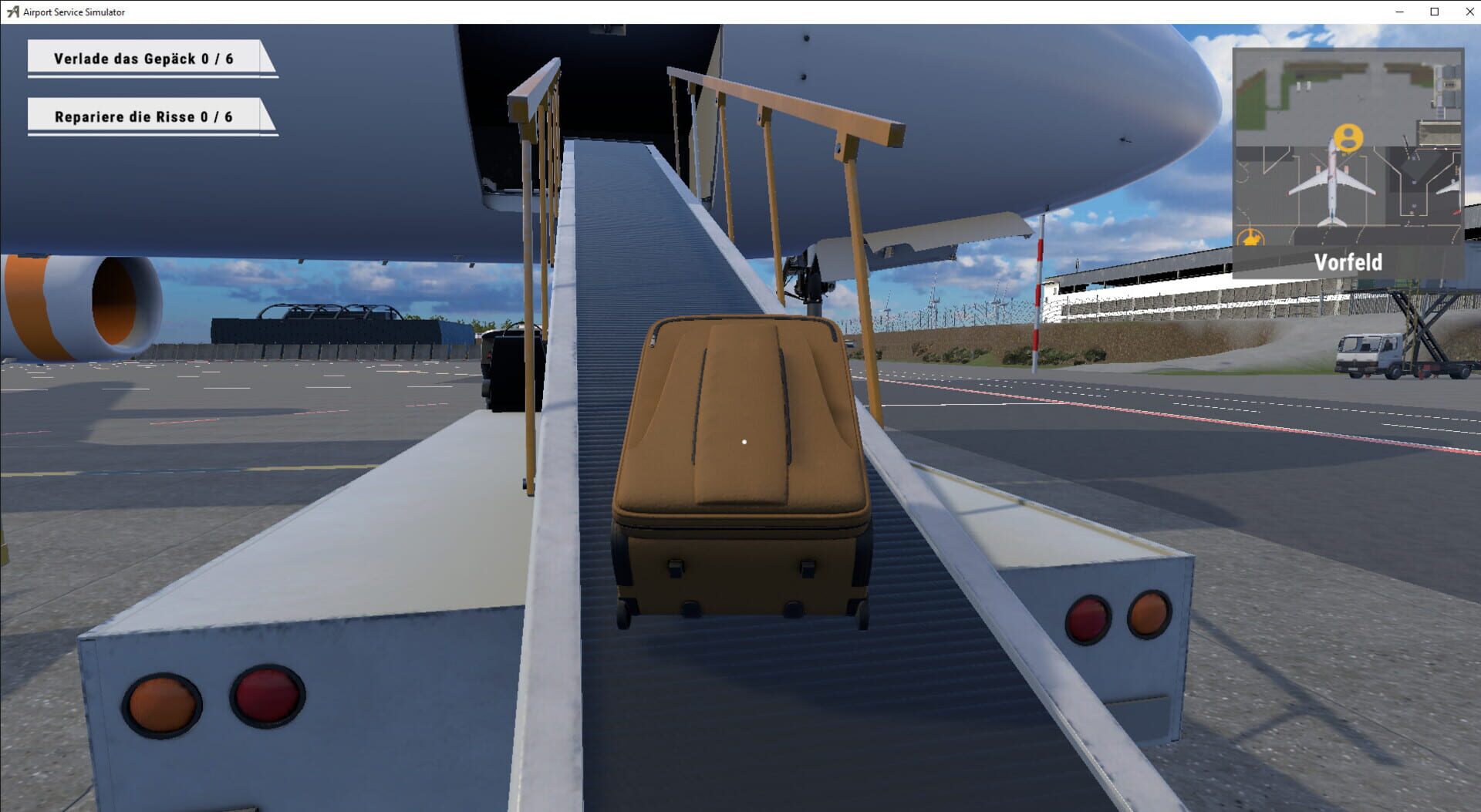 Airport Service Simulator - Screenshot