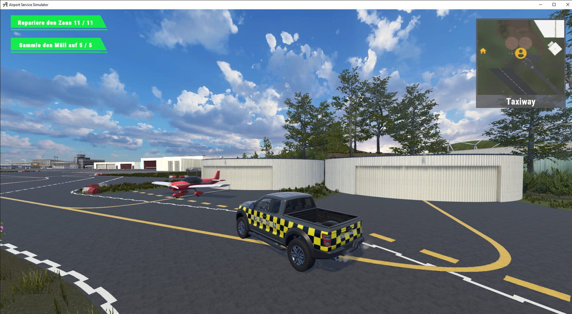 Airport Service Simulator - Screenshot