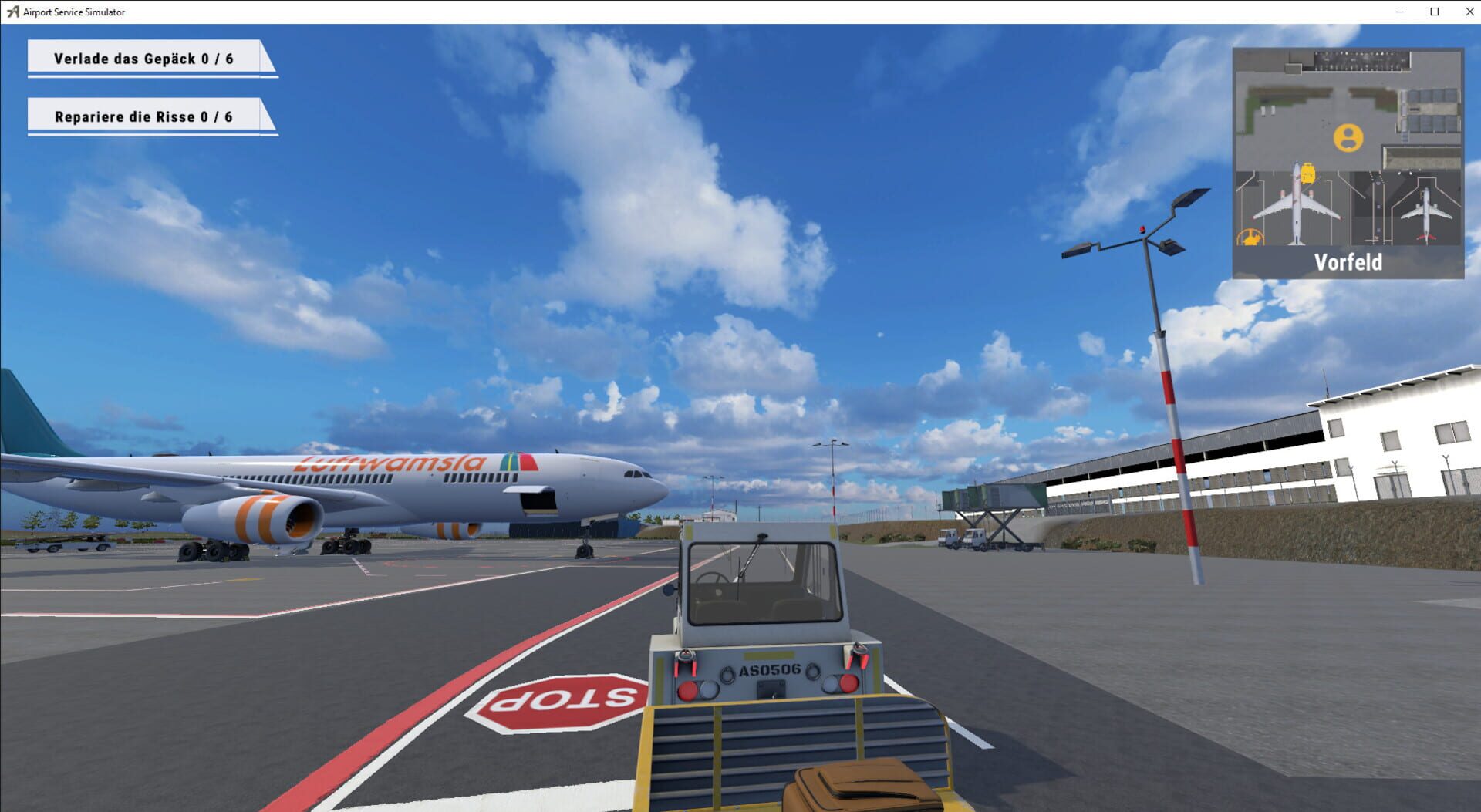 Airport Service Simulator - Screenshot