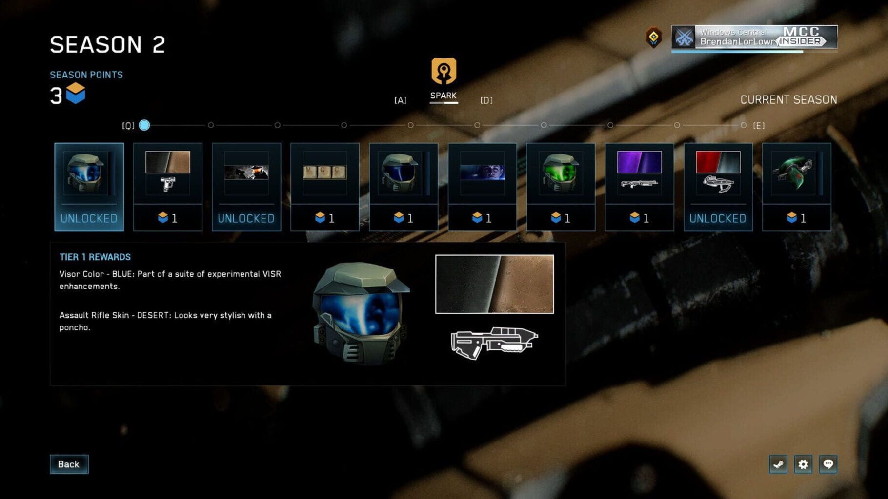 Captura de pantalla - Halo: The Master Chief Collection Season 2 - Spark