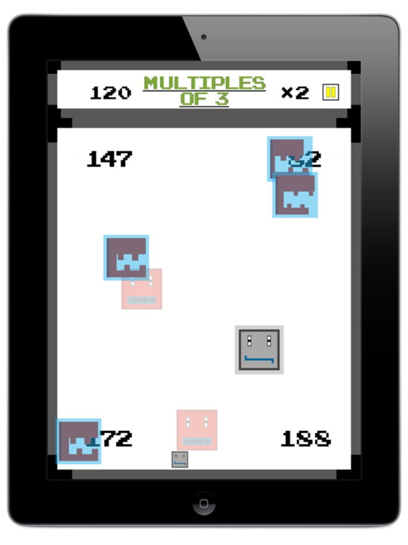 Crunchy Numbers Math Arcade - Screenshot