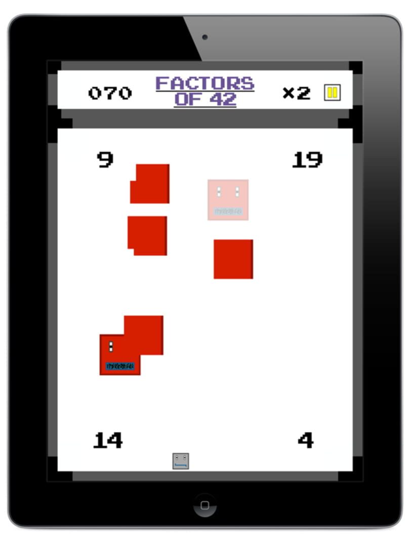 Crunchy Numbers Math Arcade - Screenshot