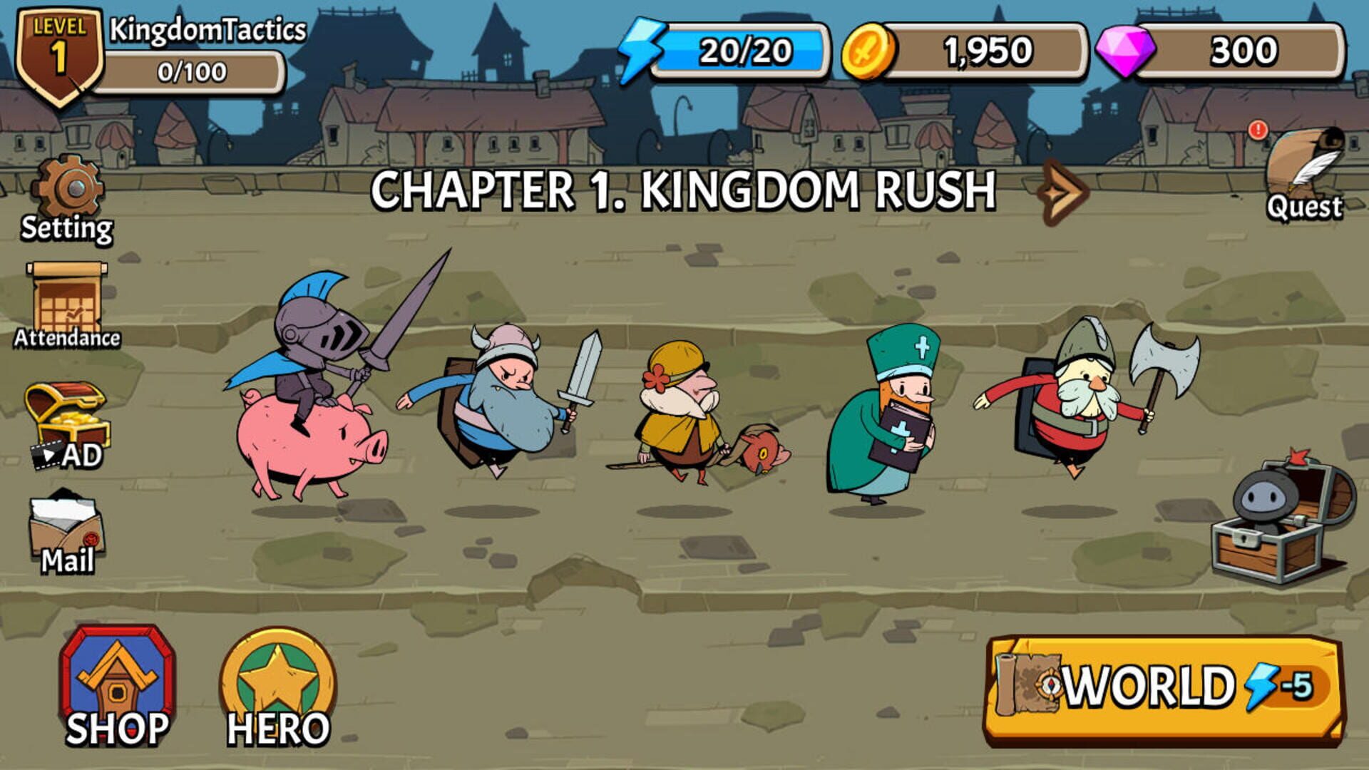 Kingdom Tactics - Screenshot