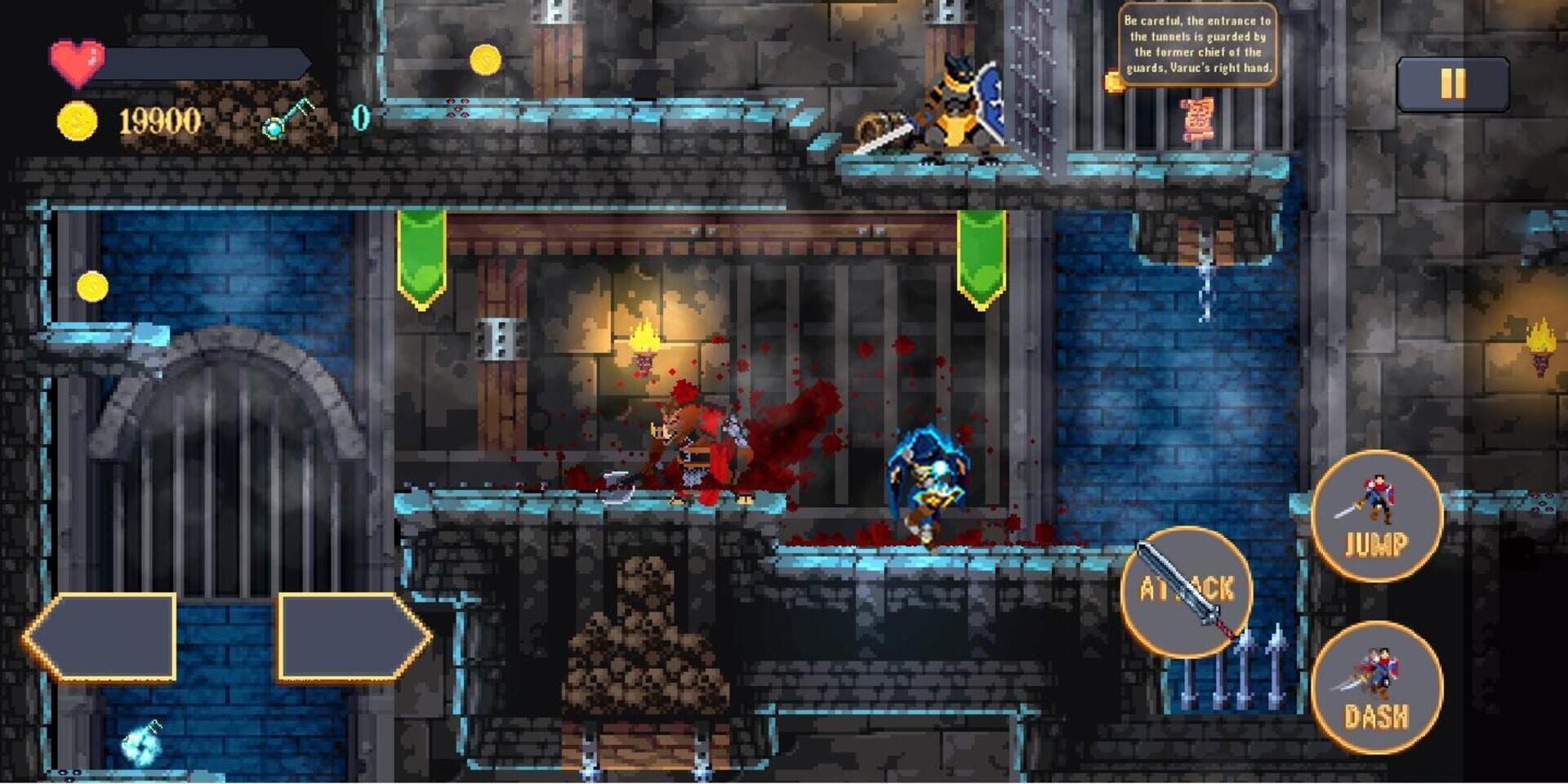 Castle of Varuc: Action Platformer 2D - Screenshot